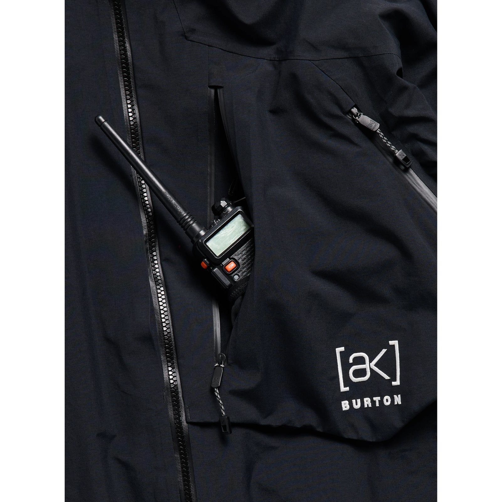Womens [Ak] Cyclic Gore-Tex 2L Jacket True Black - Image 4