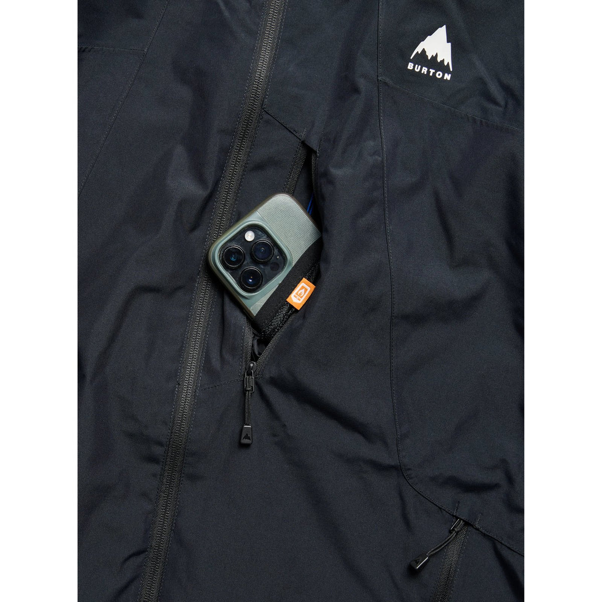 Mens Reserve 2L Jacket True Black - Image 4