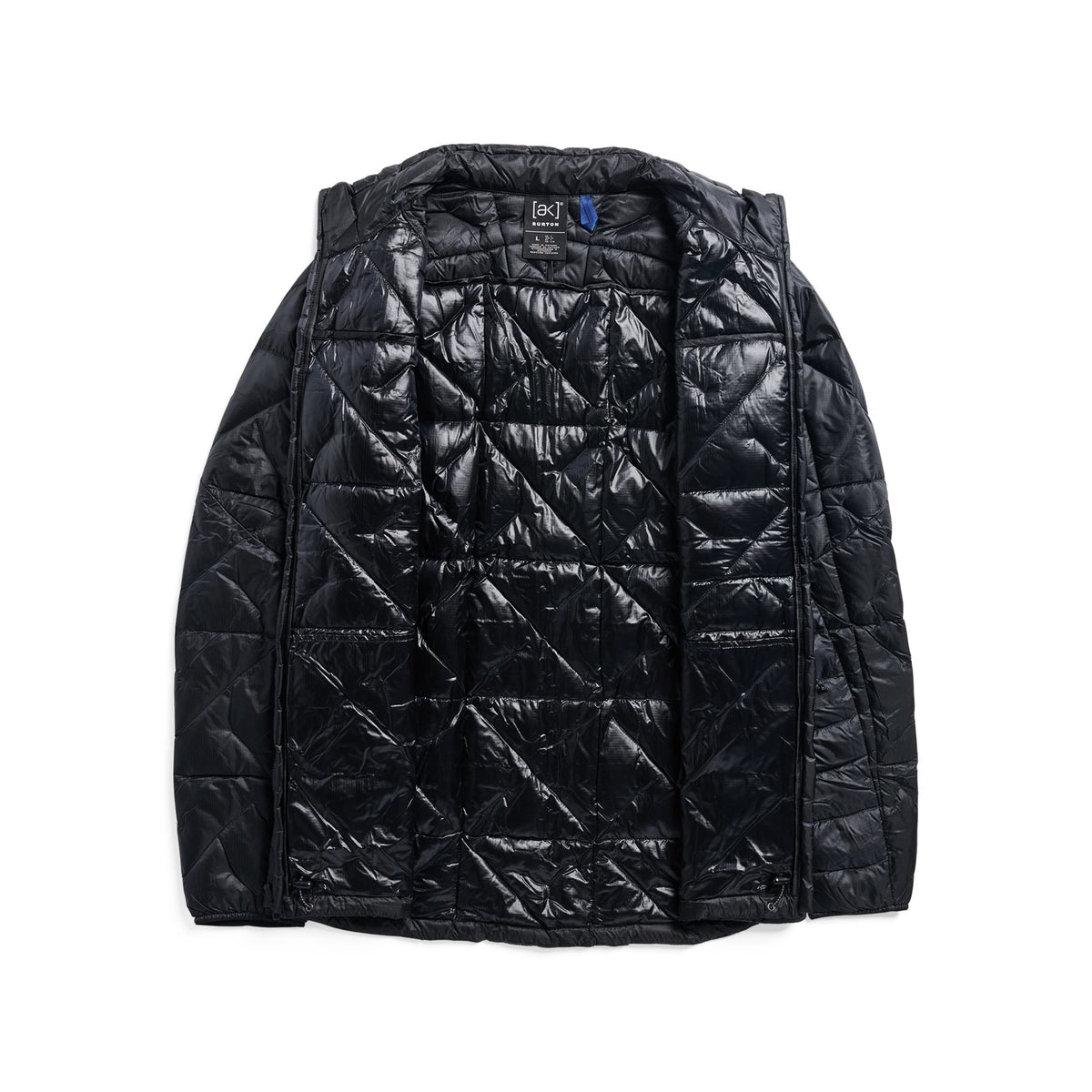 Mens [Ak] Baker Down Jacket True Black - Image 4