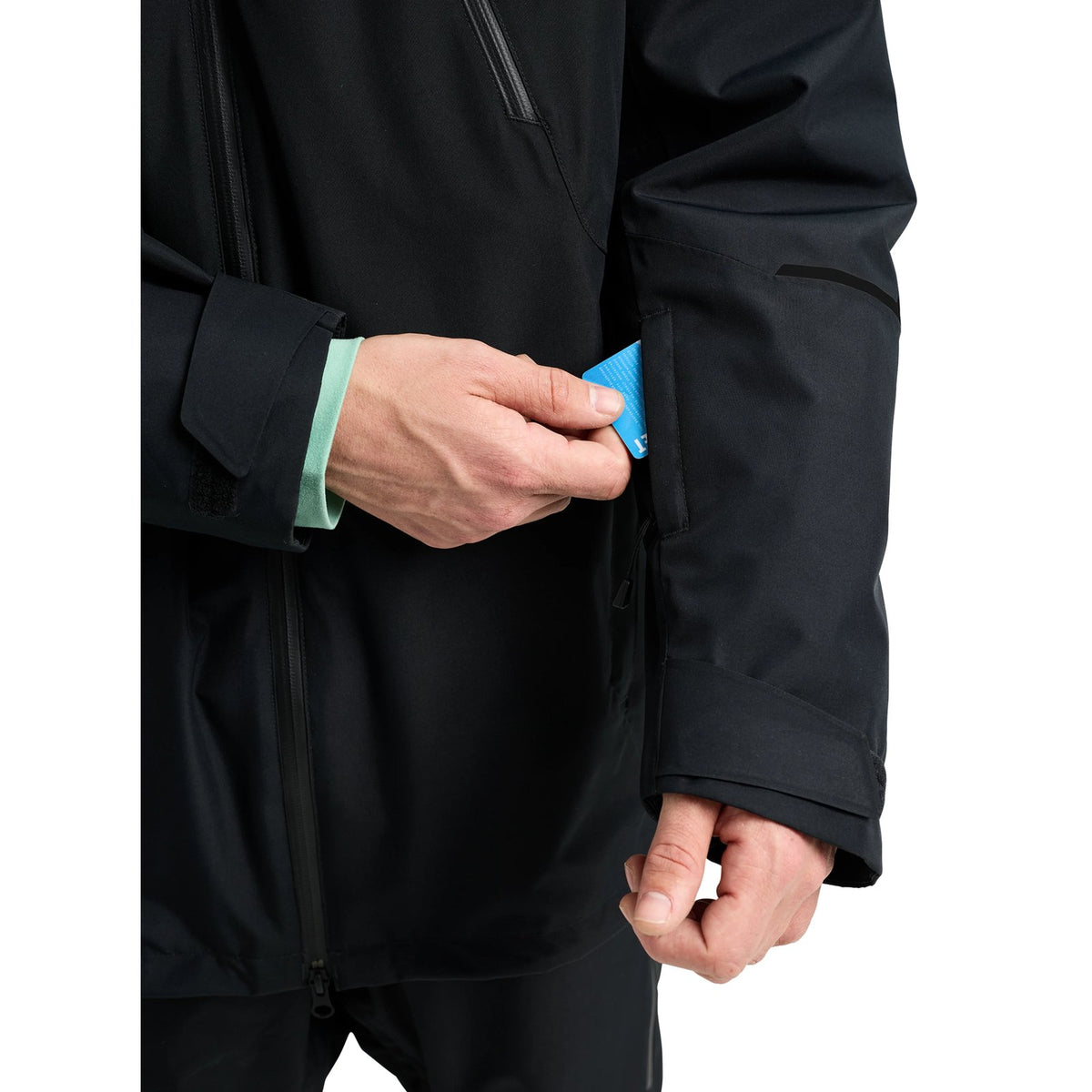 Mens Reserve 2L 3-In-1 Jacket True Black - Image 4