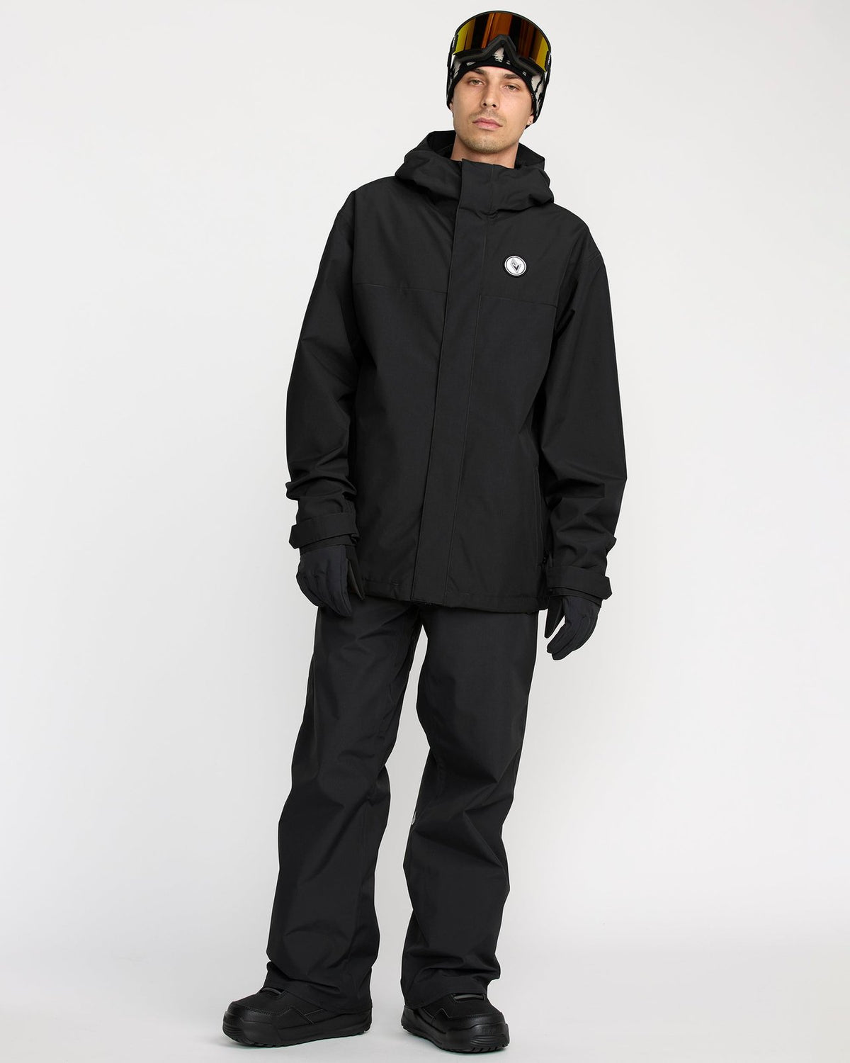 Mens Buckthreeeighty Jacket Black - Image 4