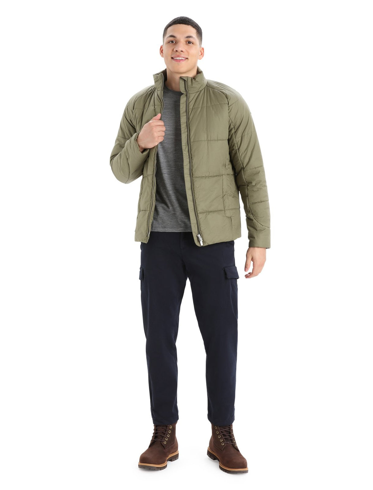 Mens MerinoLoft Collingwood II Jacket Loden - Image 4