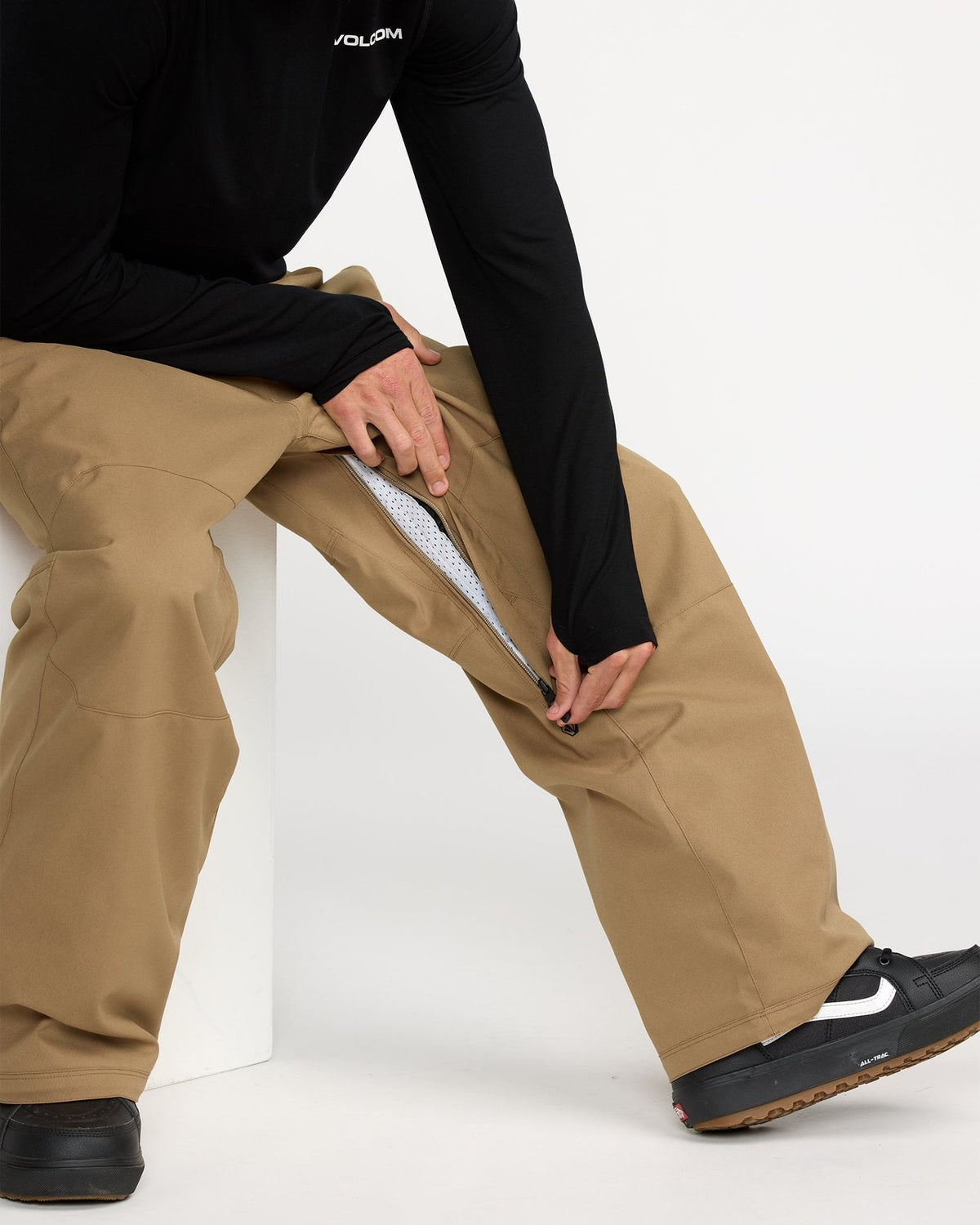 Mens Snow Billow Pant Bronze - Image 4