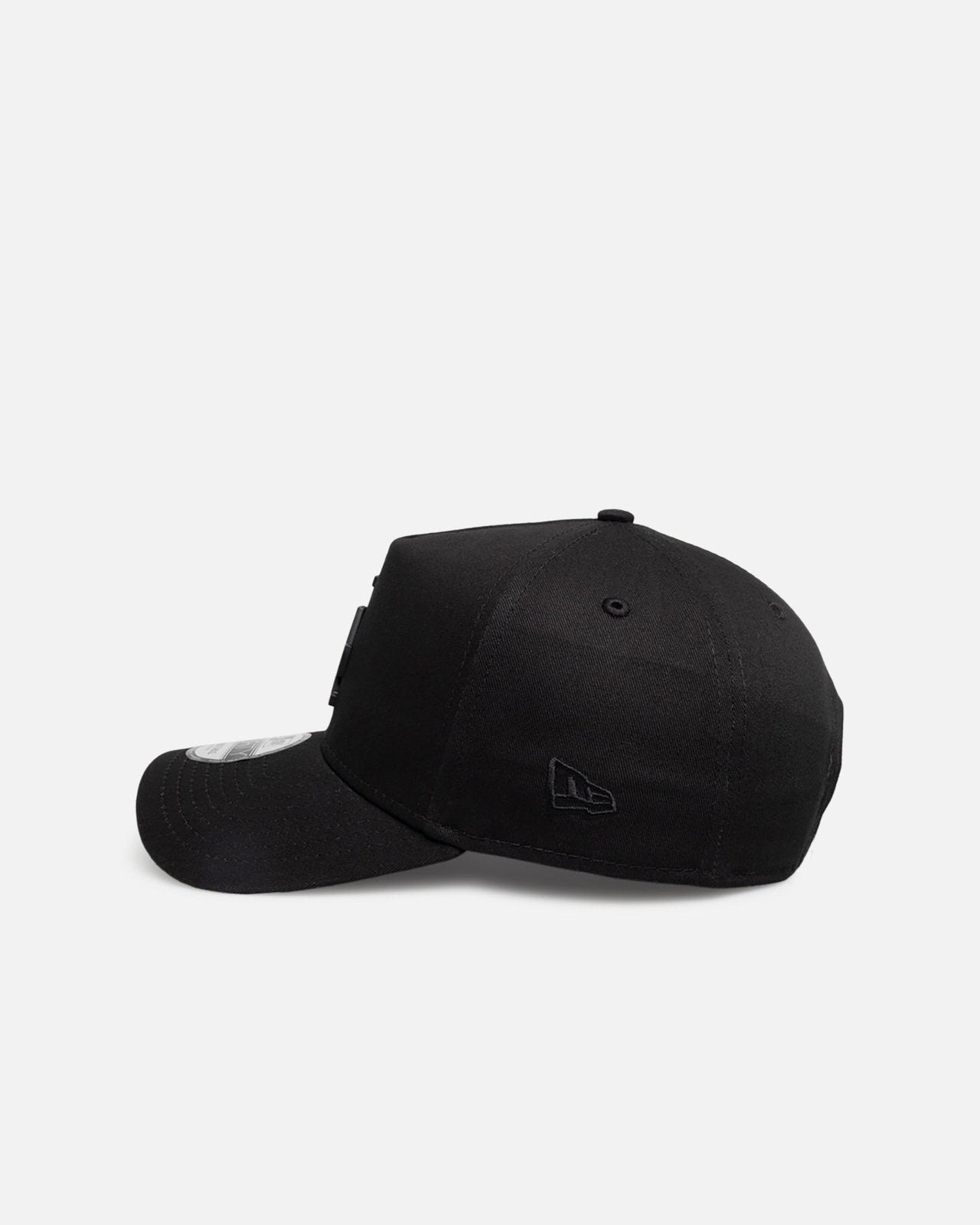 Los Angeles Dodgers 9FORTY A-Frame Snapback - Black Metal Badge - Image 4