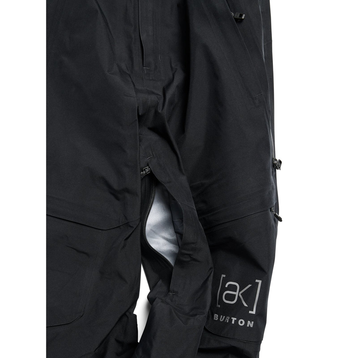 Womens [Ak] Kimmy Gore-Tex 3L Stretch Bib Pants True Black - Image 4