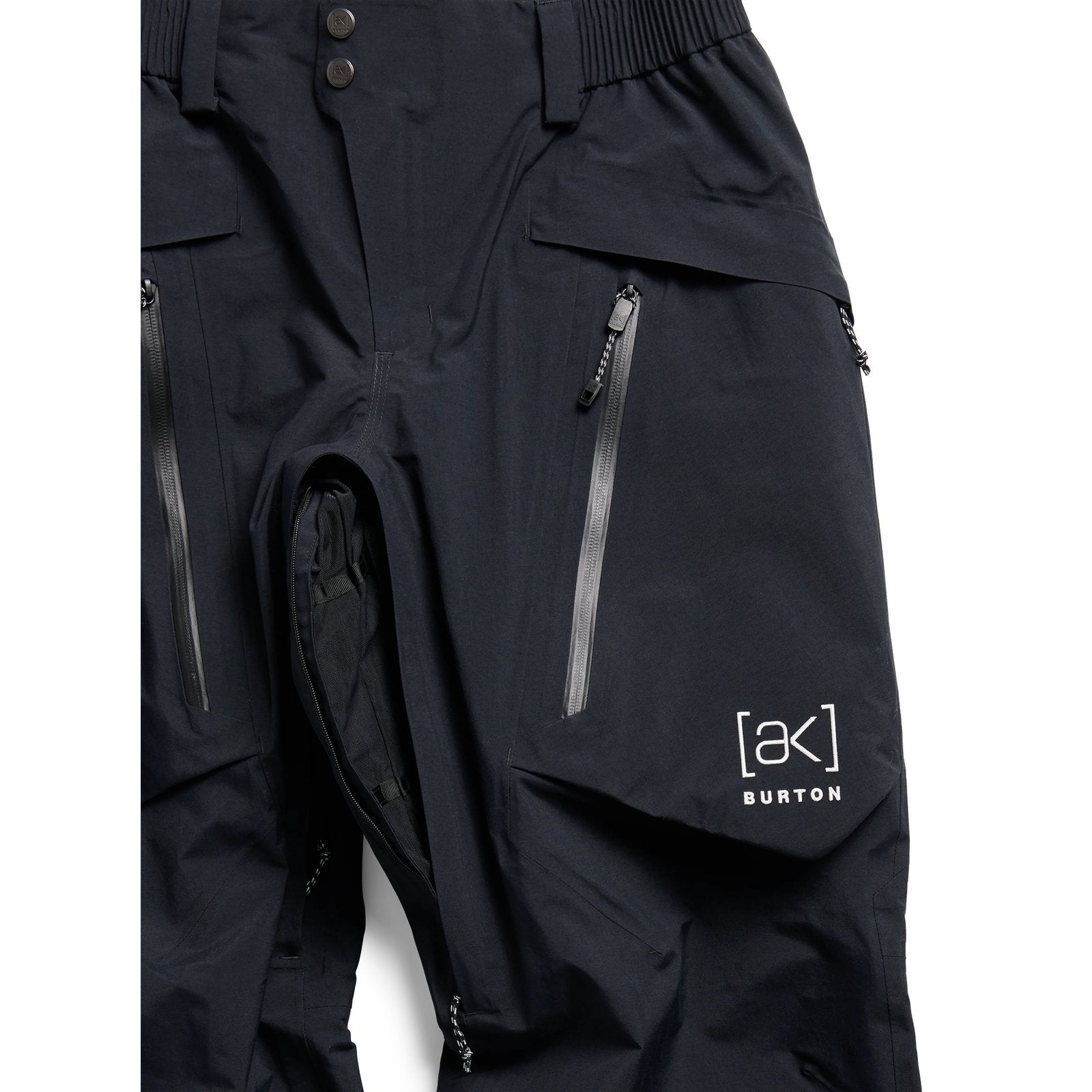 Womens [Ak] Swash Insulated Gore-Tex 2L Pants True Black - Image 4