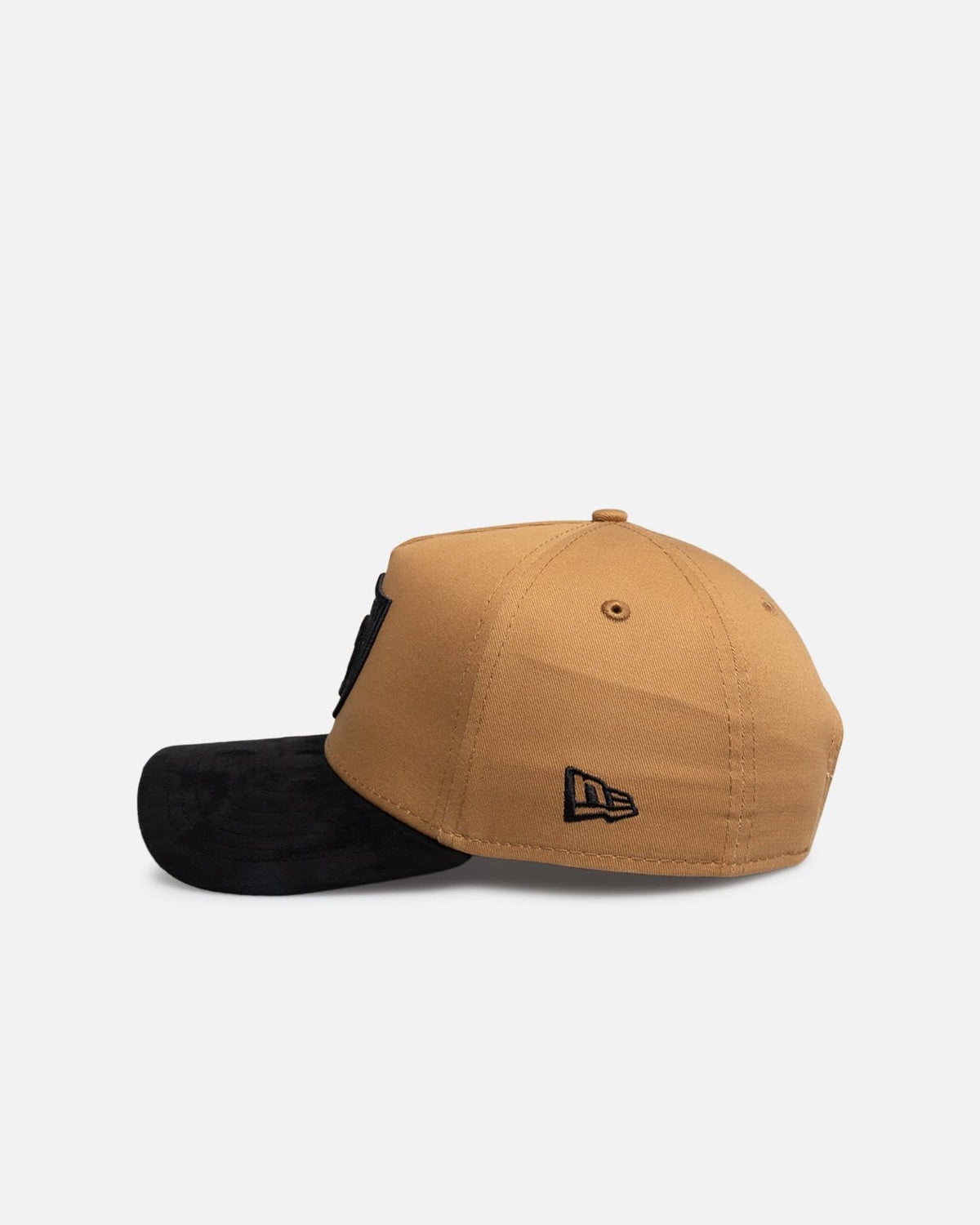Las Vegas Raiders 9FORTY A-Frame Snapback - Wheat Black Suede - Image 4