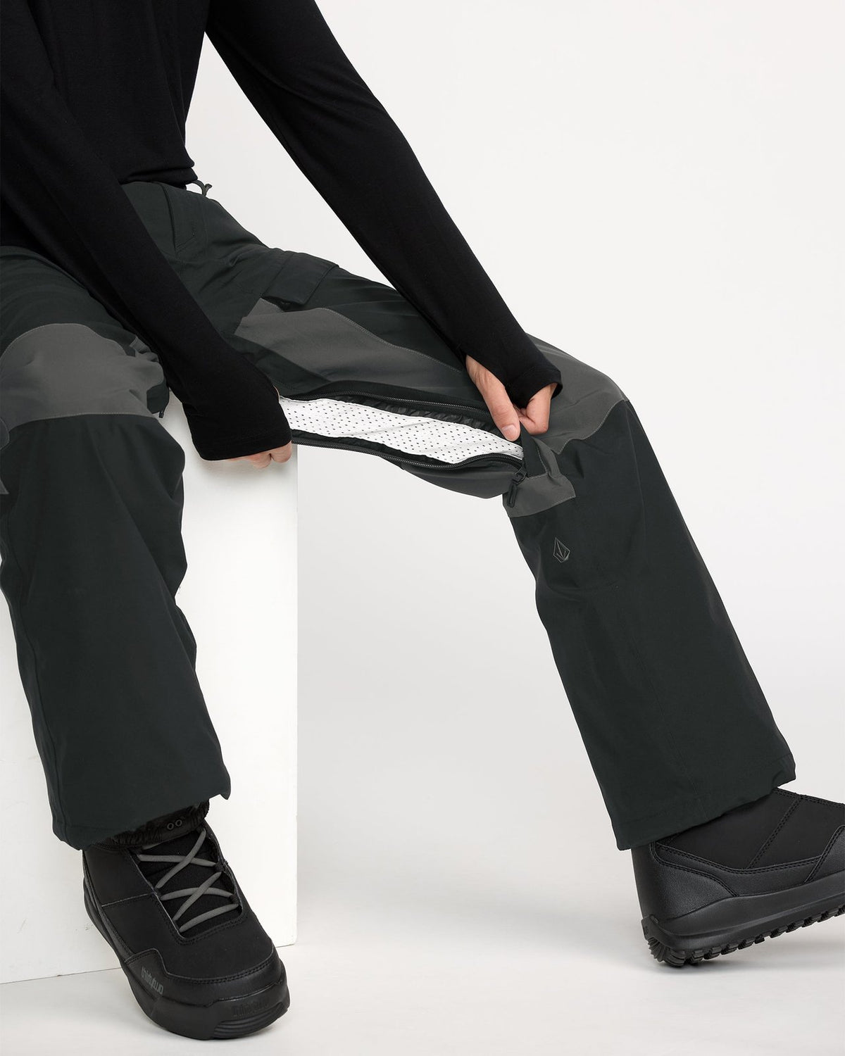 Mens Rnge Stretch 30K Pant Black - Image 4