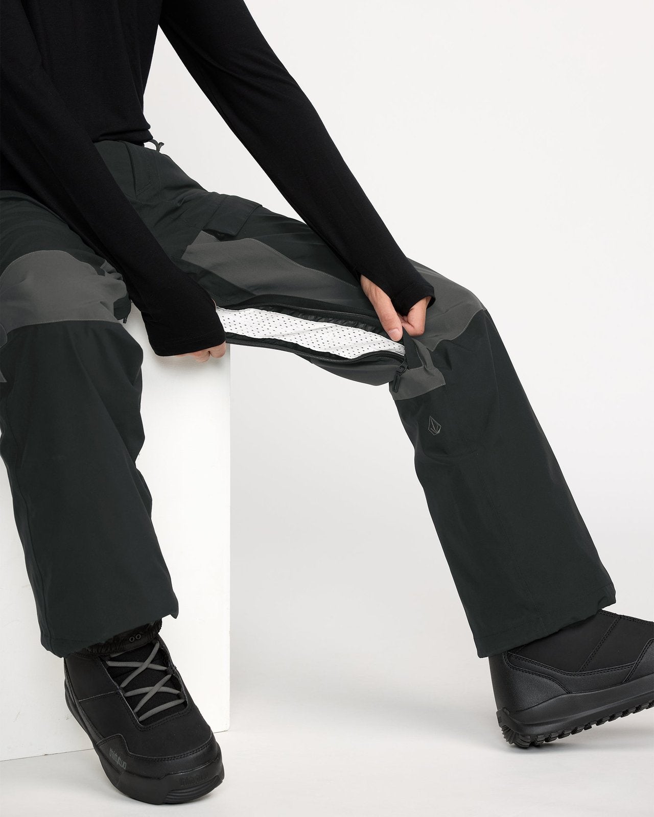 Mens Rnge Stretch 30K Pant Black - Image 4
