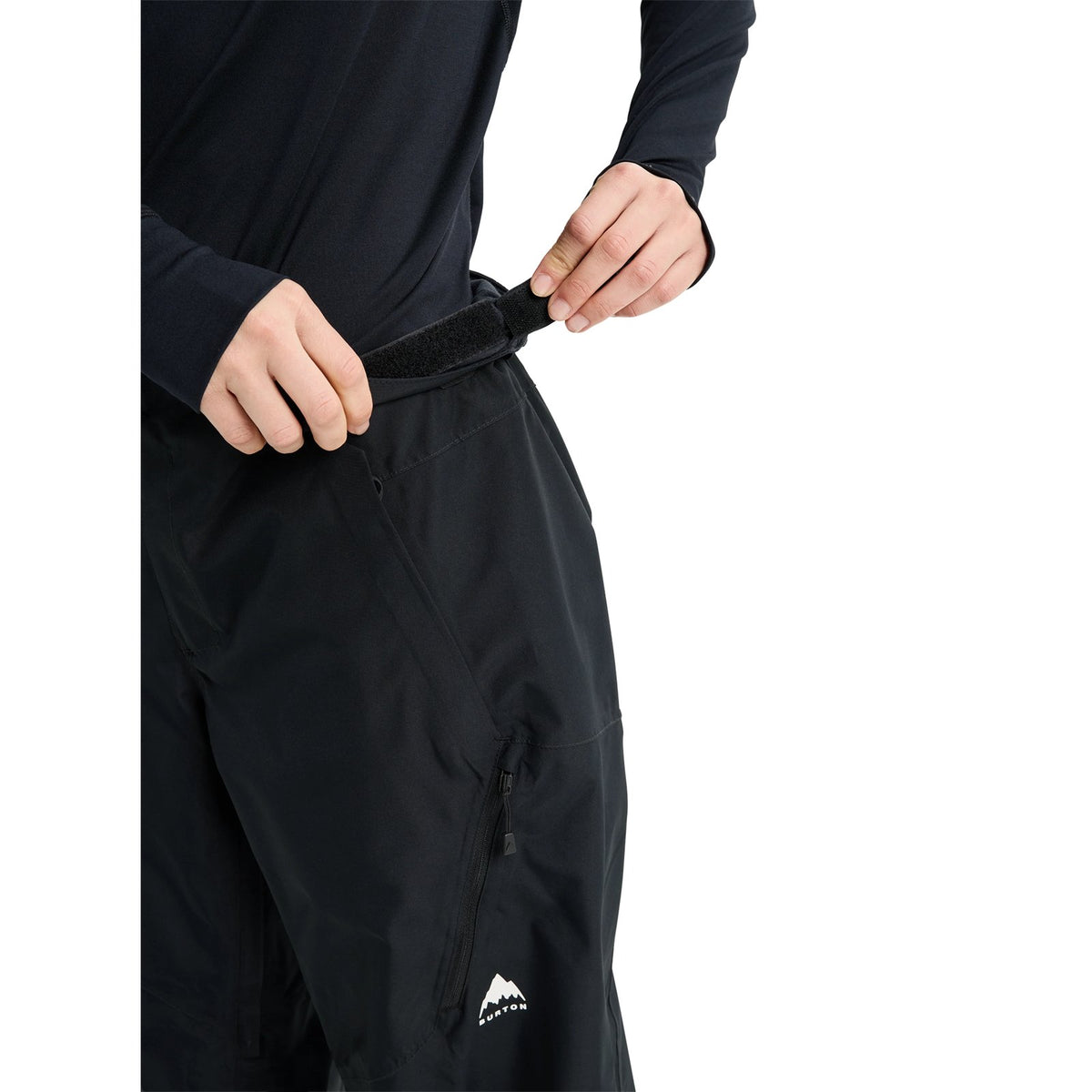 Womens Reserve 2L Relaxed Pants True Black - Image 4