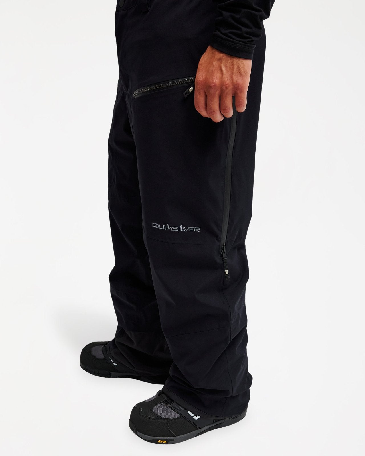 Mens Paramo Stretch 20K Snow Pants Black - Image 4