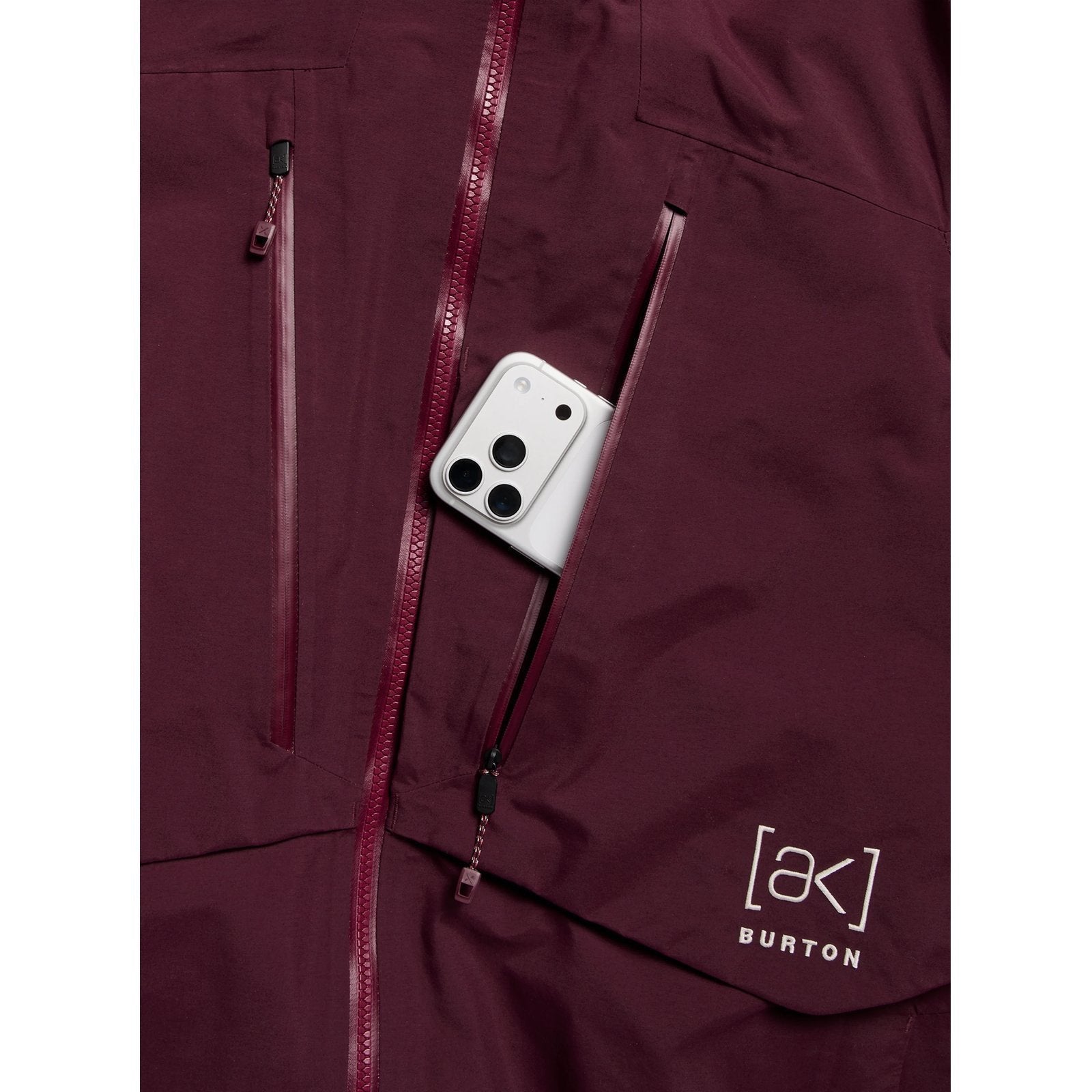 Mens [Ak] Swash Synthetic Insulated Gore-Tex 2L Jacket Rum Raisin - Image 4