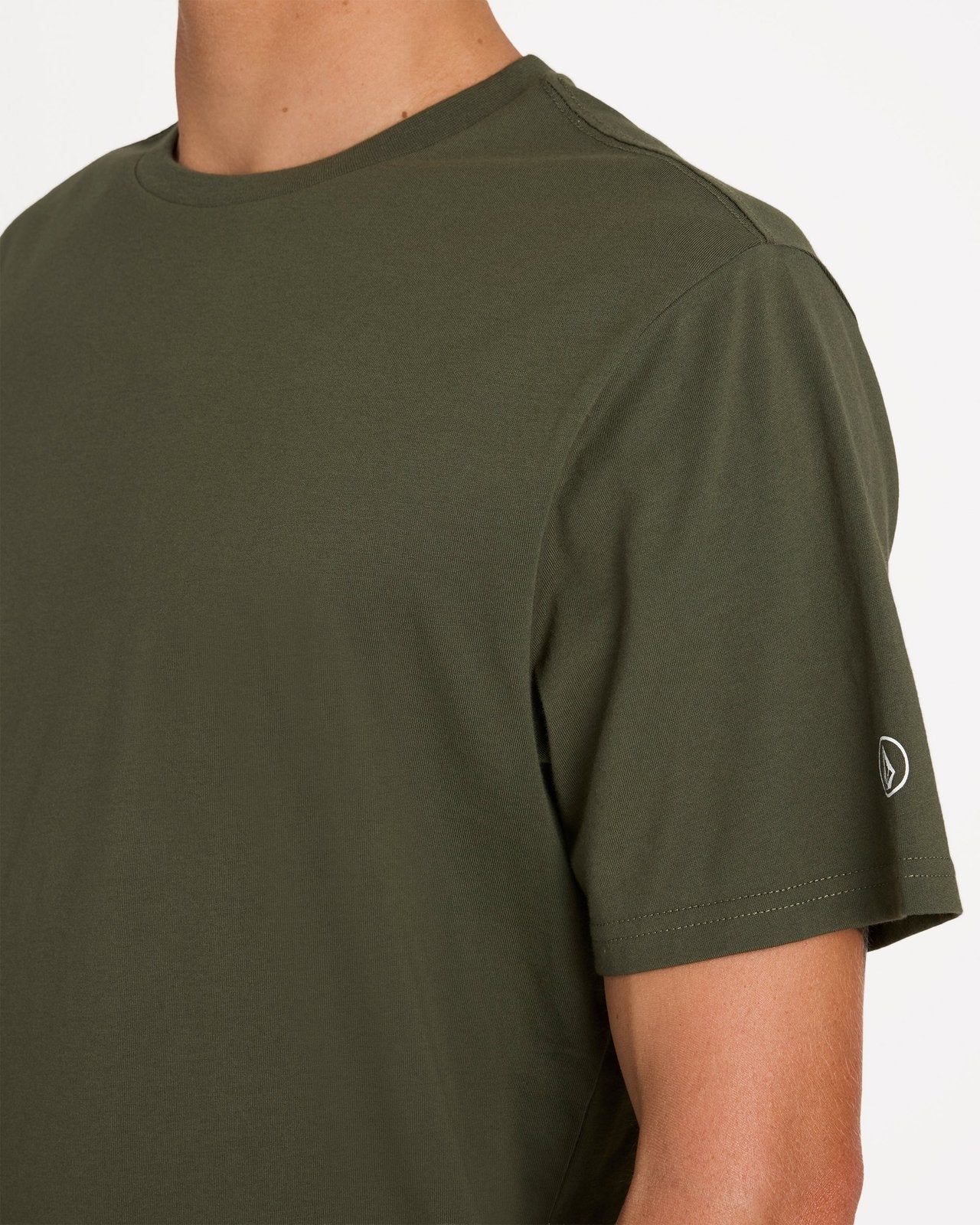 Aus Solid Short Sleeve Tee Squadron Green - Image 4