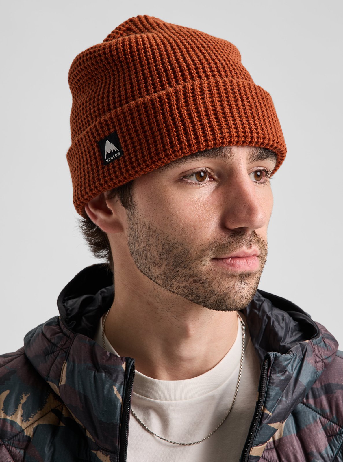 Recycled Waffle Beanie Spiced Chai - Image 4
