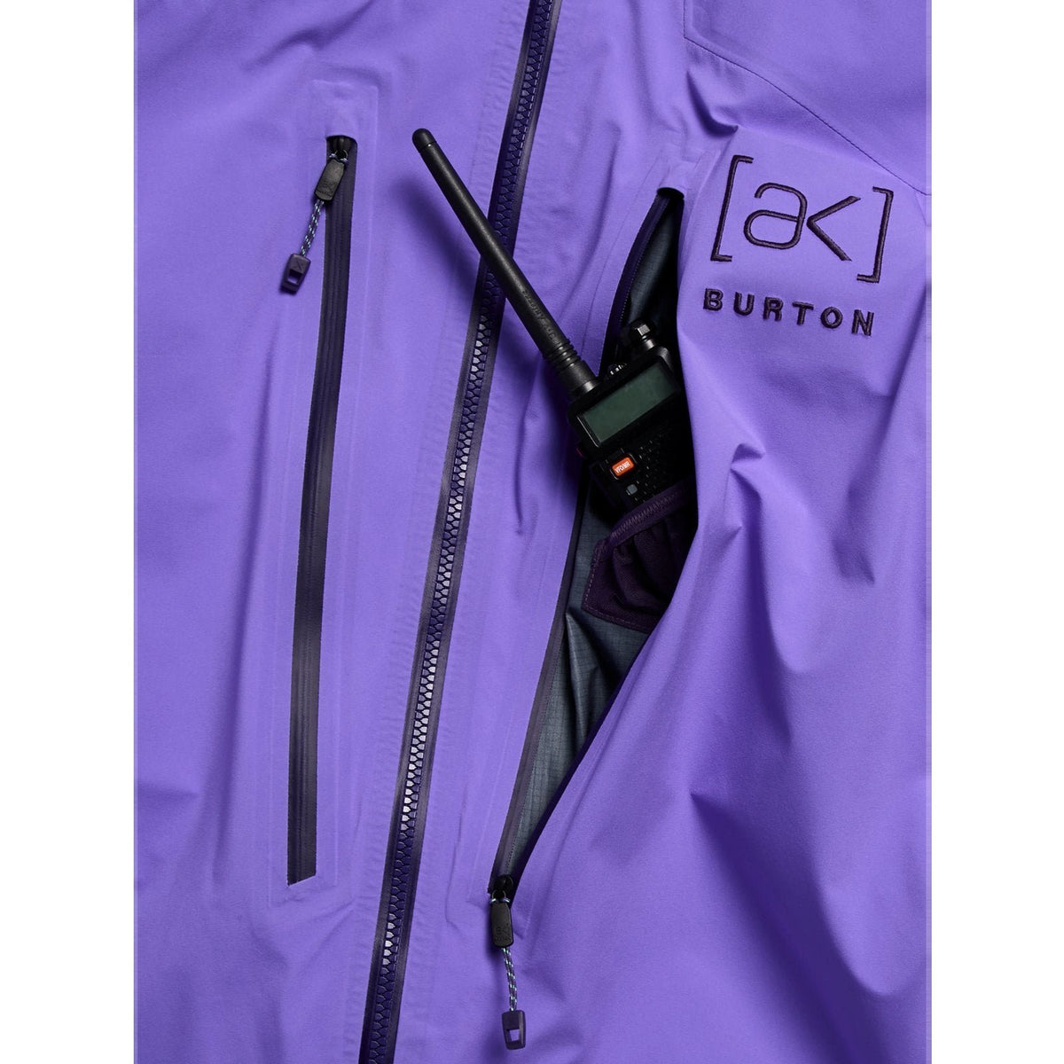 Mens [Ak] Tuvak Gore-Tex C-Knit 3L Jacket Purple Voltage - Image 4