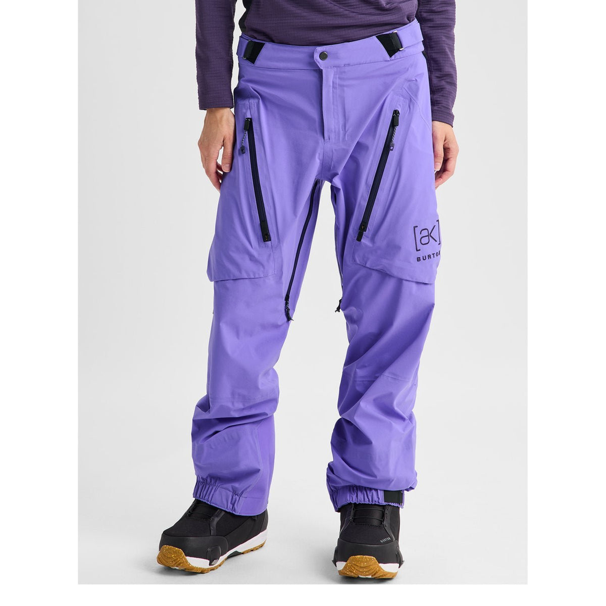 Womens [Ak] Tuvak Gore-Tex C-Knit 3L Pants Purple Voltage - Image 4