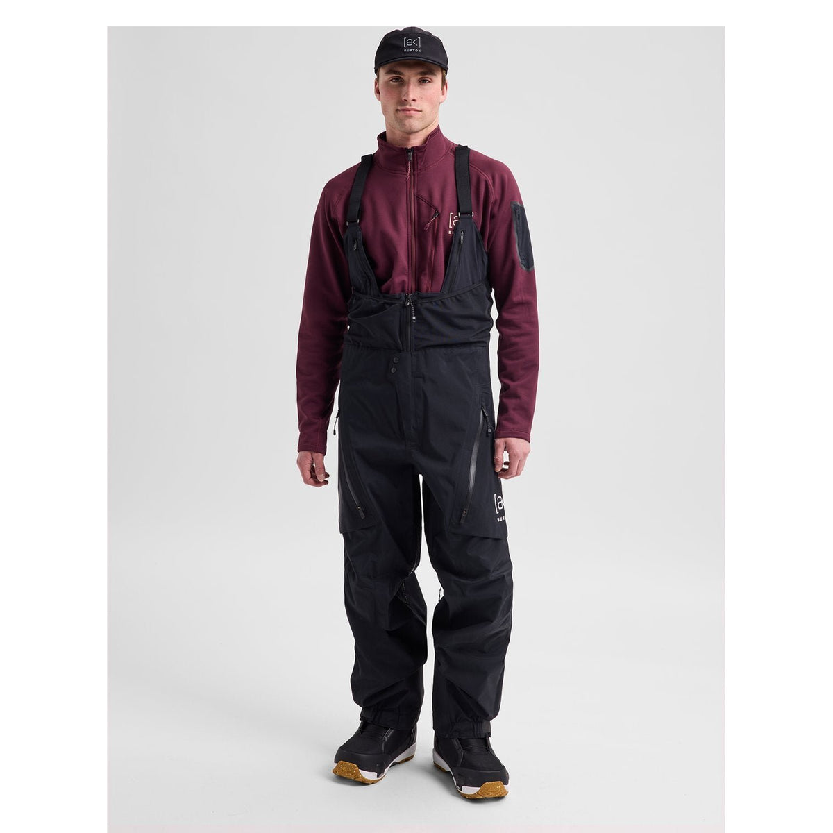 Mens [Ak] Acamar Gore-Tex Pro 3L Bib Pants True Black - Image 4