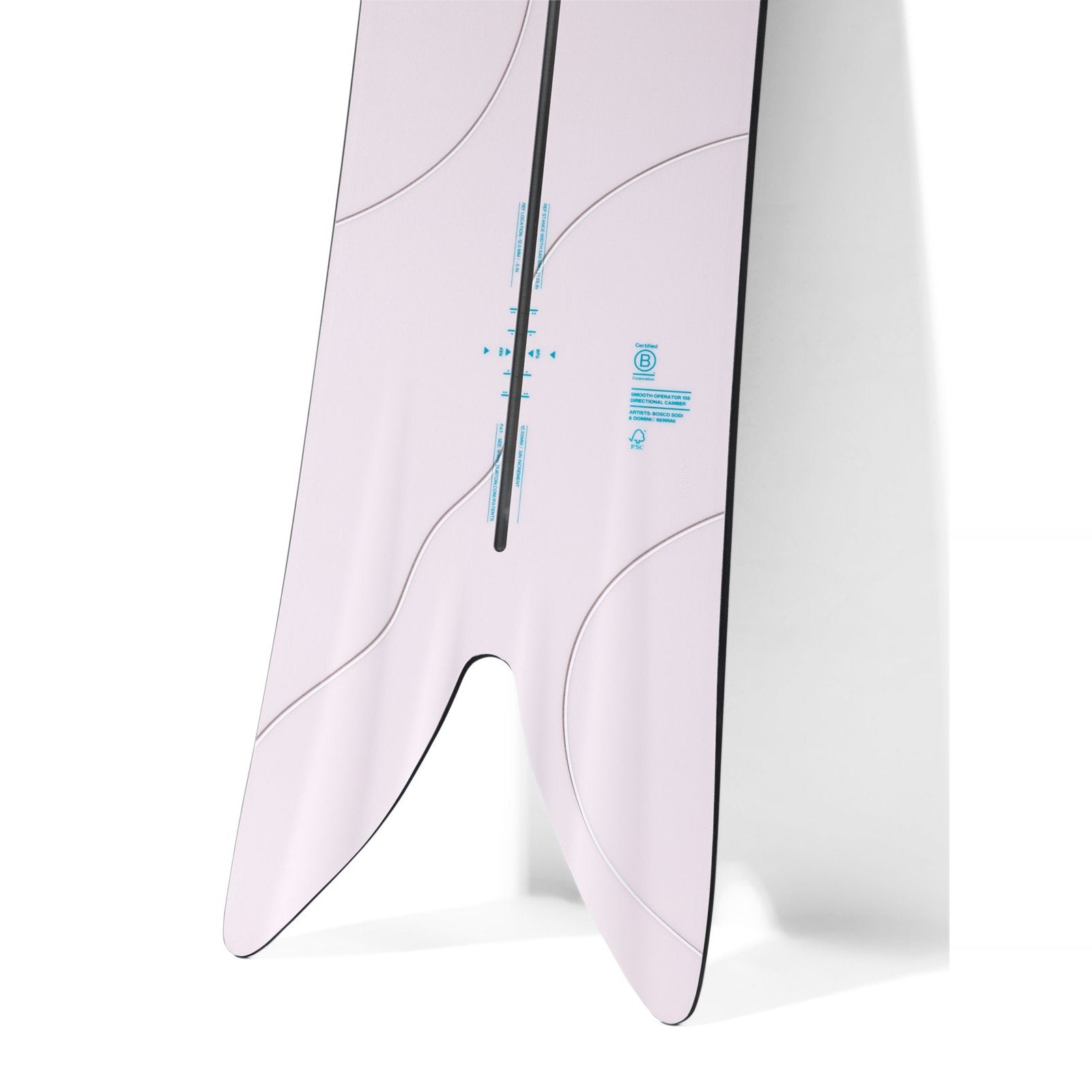 Family Tree Smooth Operator Camber Snowboard Water - Image 4