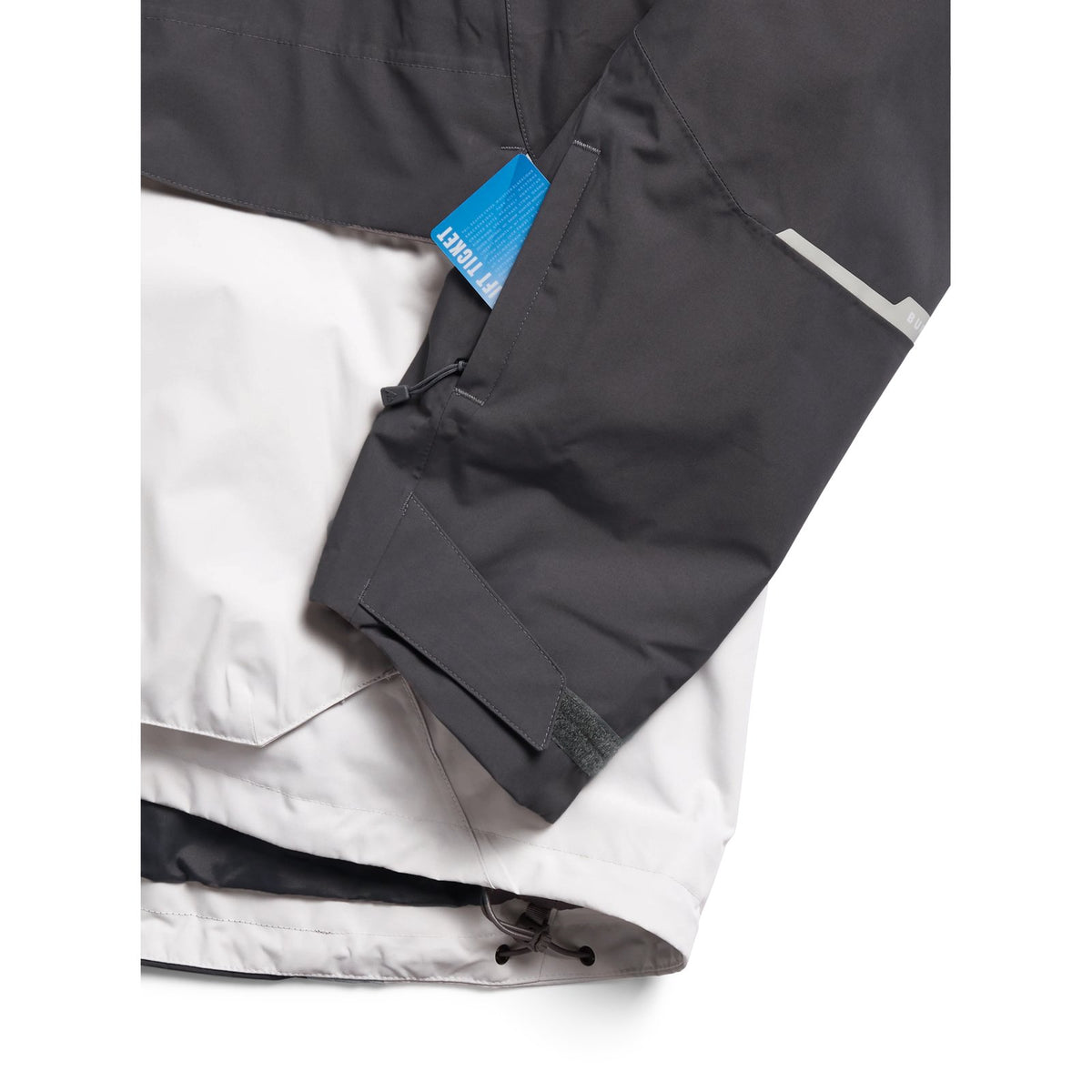 Mens Reserve 2L Relaxed Anorak Jacket Gotham Gray / Gray Cloud - Image 4