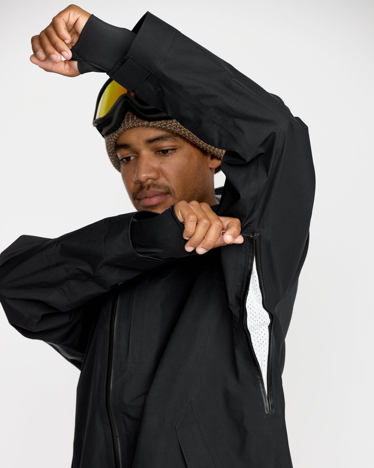 Mens Tester 3L Gore-Tex Jacket Black - Image 4
