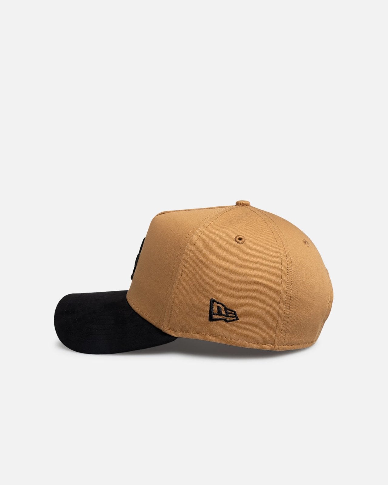 Los Angeles Dodgers 9FORTY A-Frame Snapback - Wheat Black Suede - Image 4