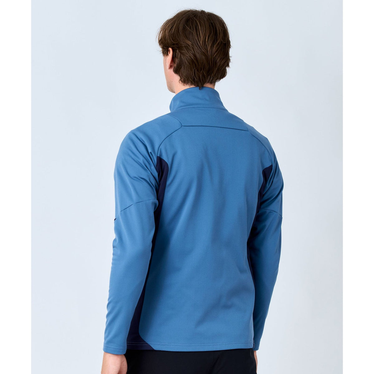 Mens Edge Drive Middle Jacket Gray Blue - Image 5