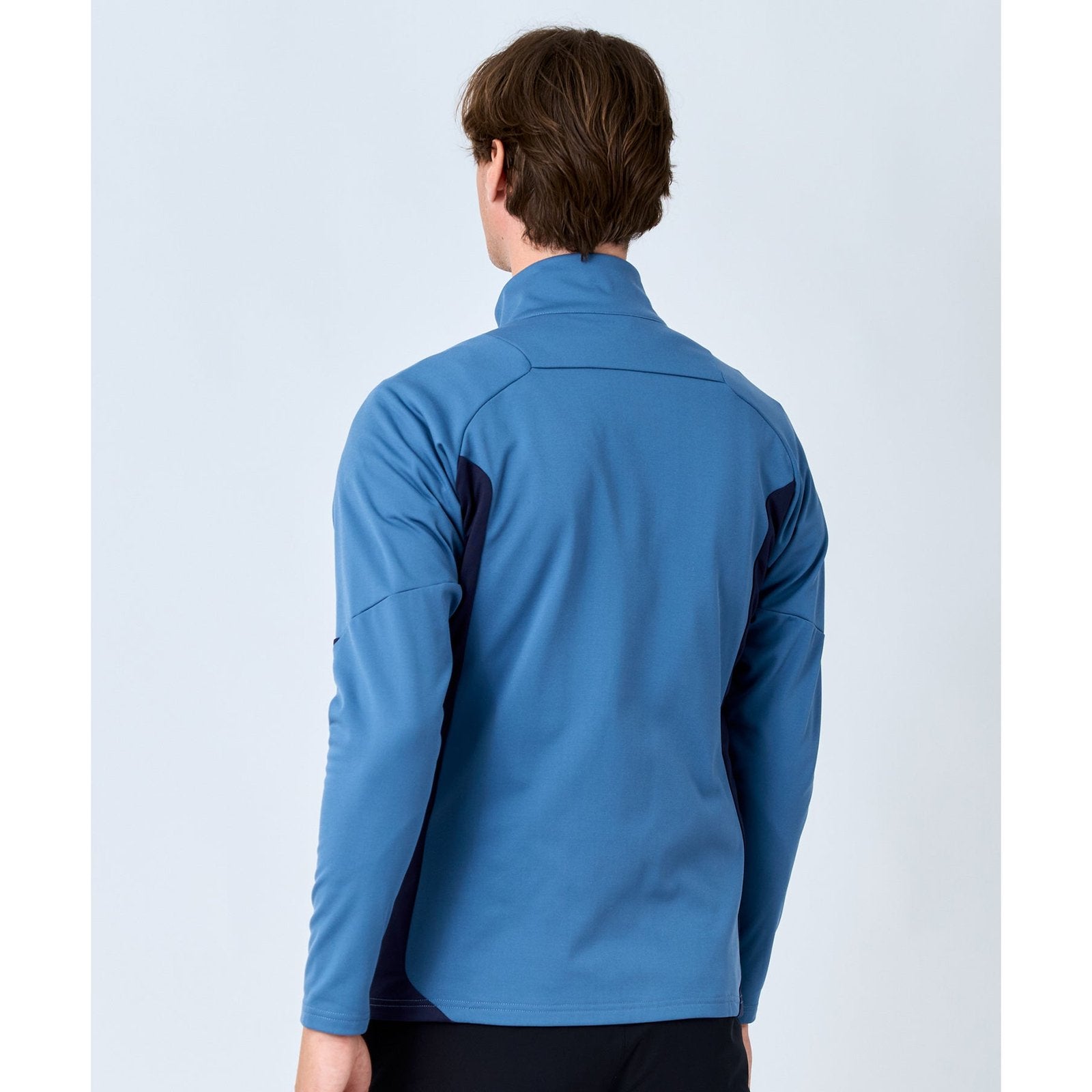 Mens Edge Drive Middle Jacket Gray Blue - Image 5