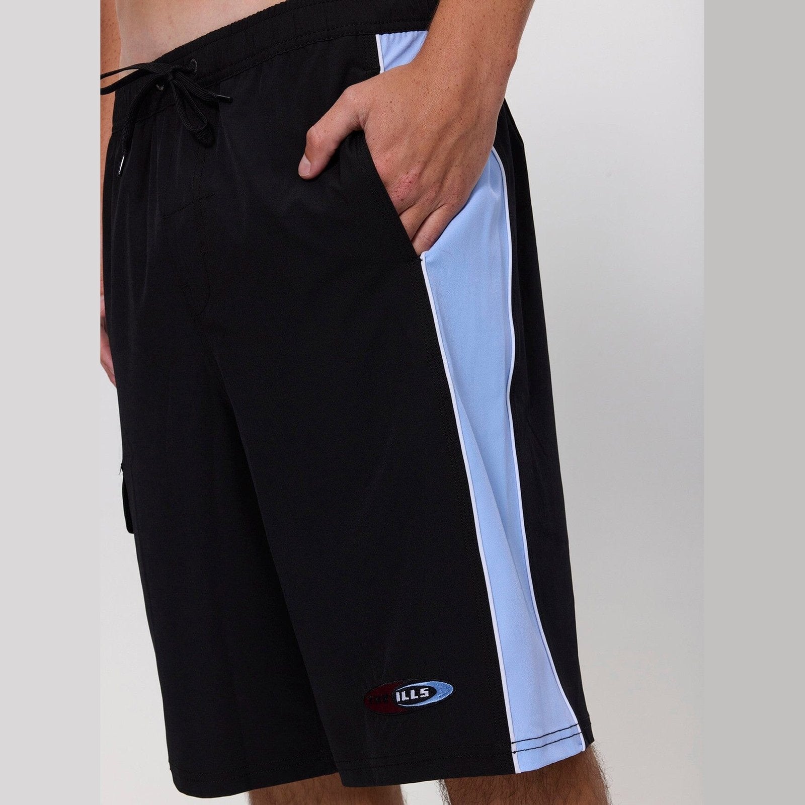 Mad Dogs Big Slacker Elastic Board Shorts Black - Image 5
