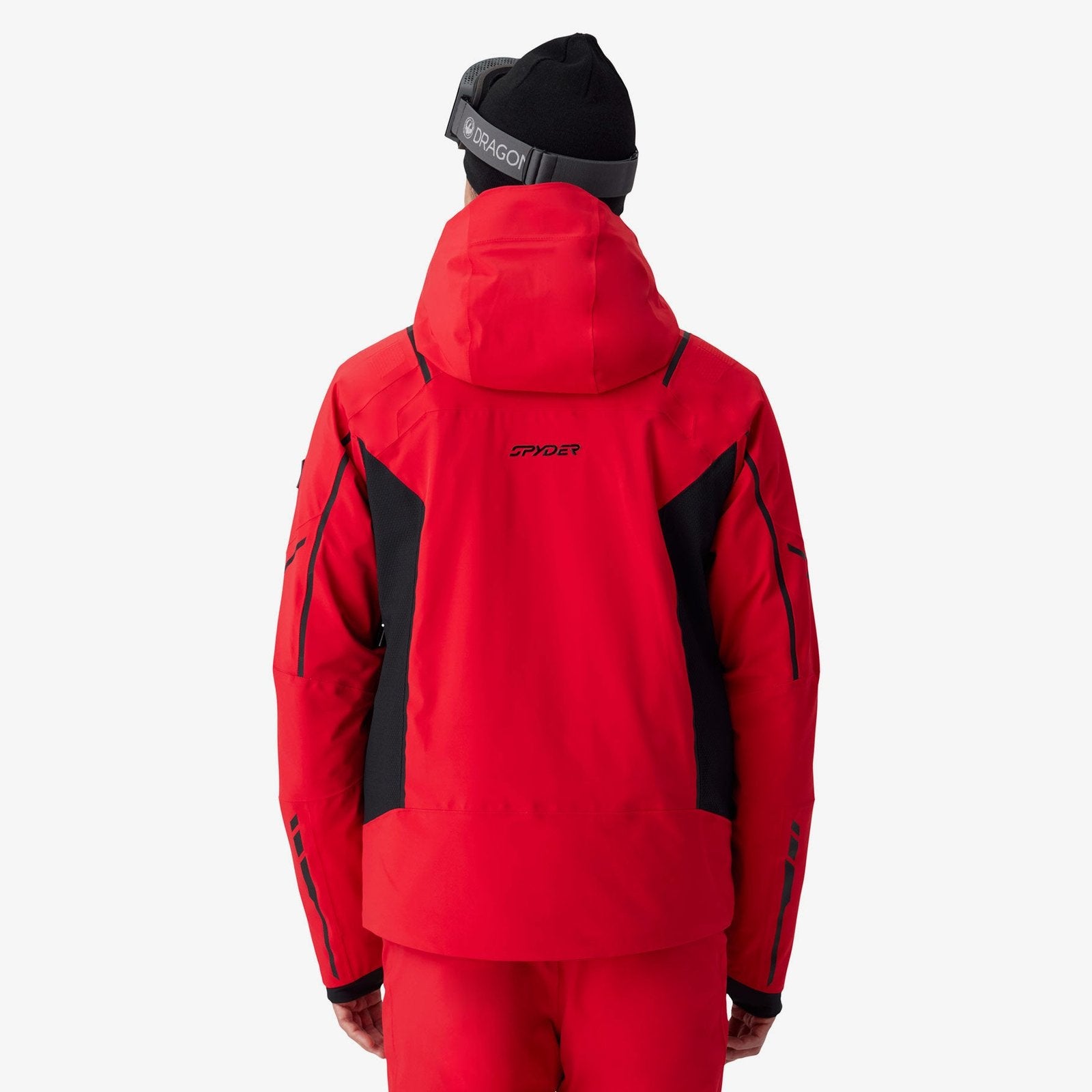 Mens Monterosa Jacket Spyder Red - Image 5