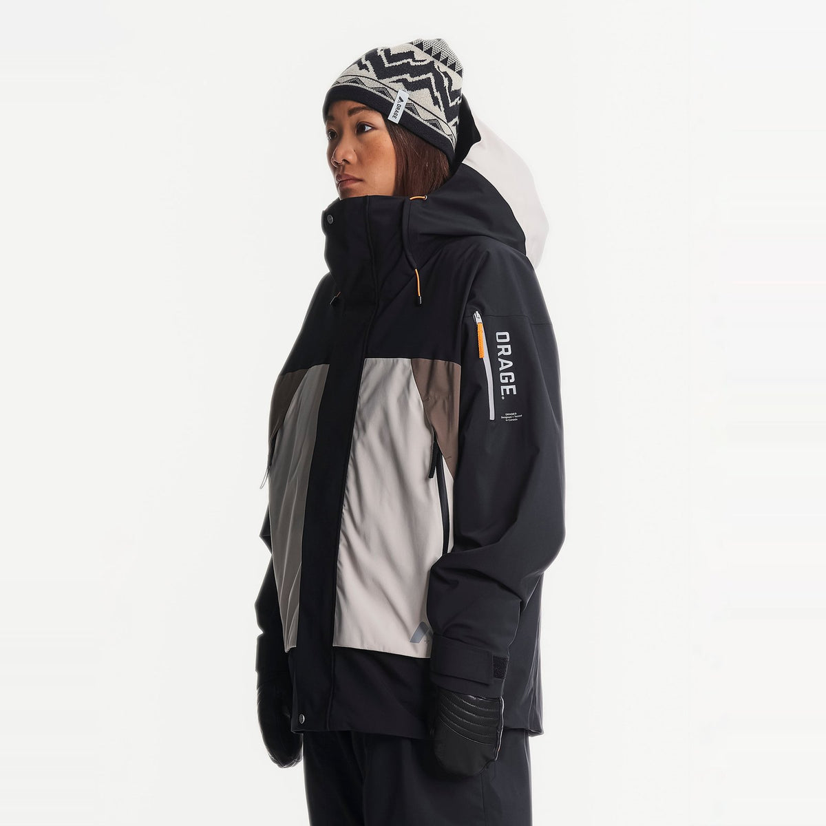 Rebound 2L Unisex Shell Jacket Black - Image 5