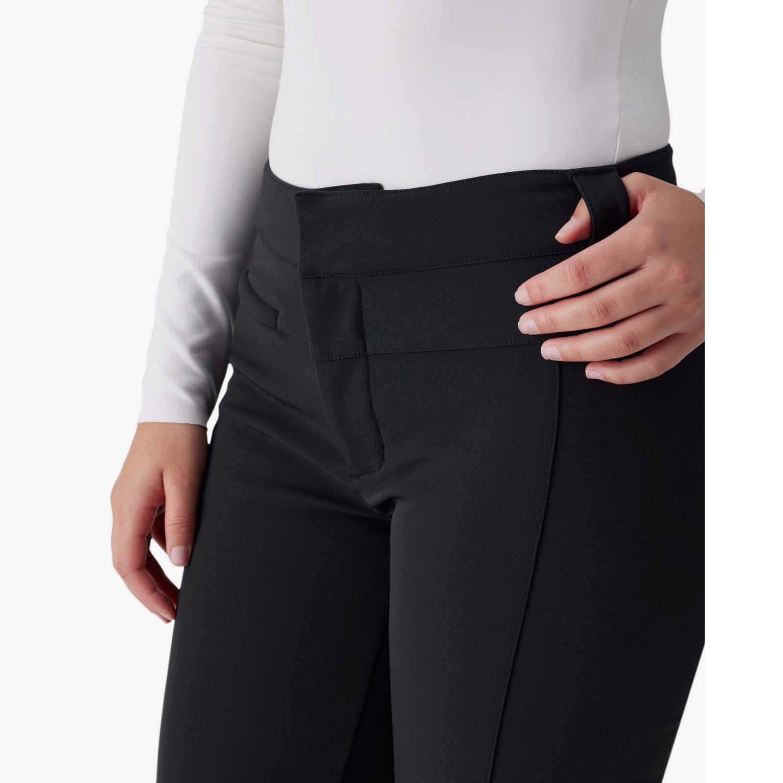 Womens Orb Softshell Pants Black - Image 5
