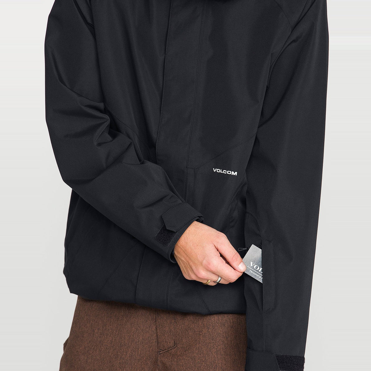 Mens Collins 20K Jacket Black - Image 5
