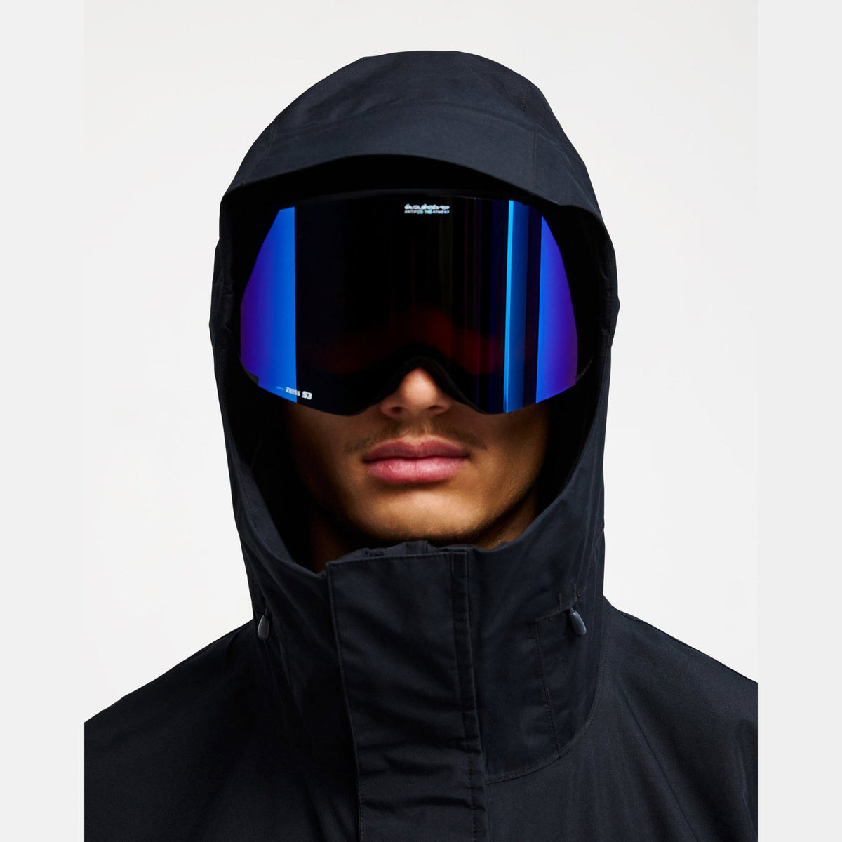 Mens Mission Gore-Tex Snow Jacket True Black - Image 5