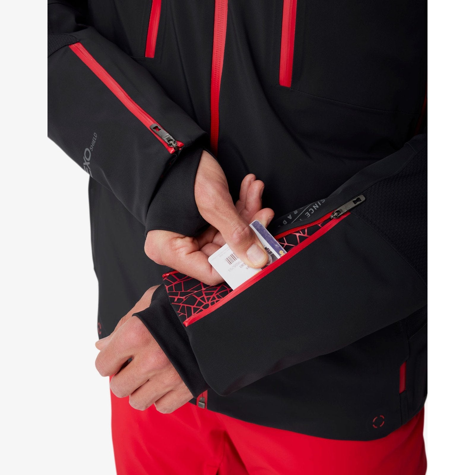 Mens Pinnacle Jacket Black - Image 5
