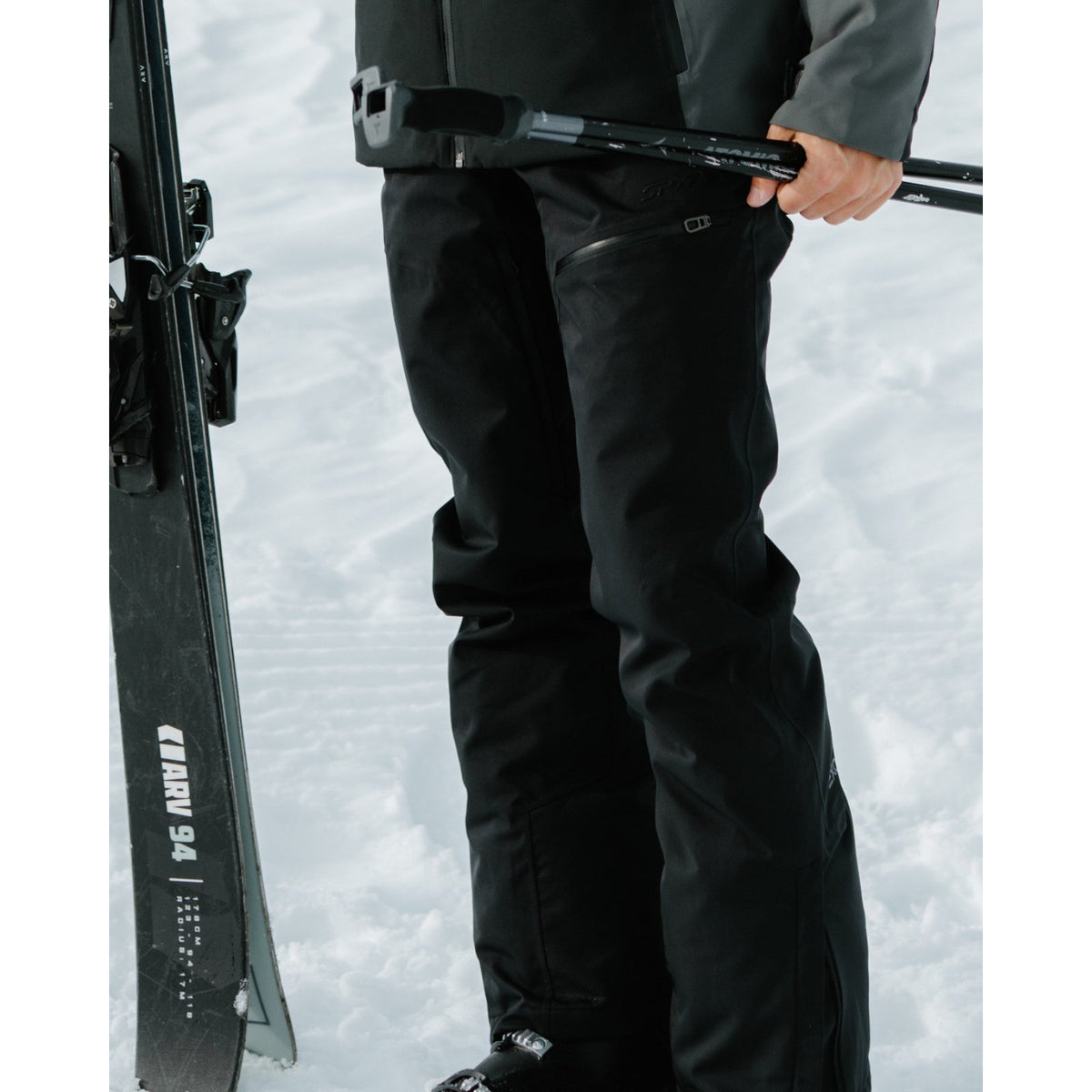 Mens Dare Pants Black - Image 5