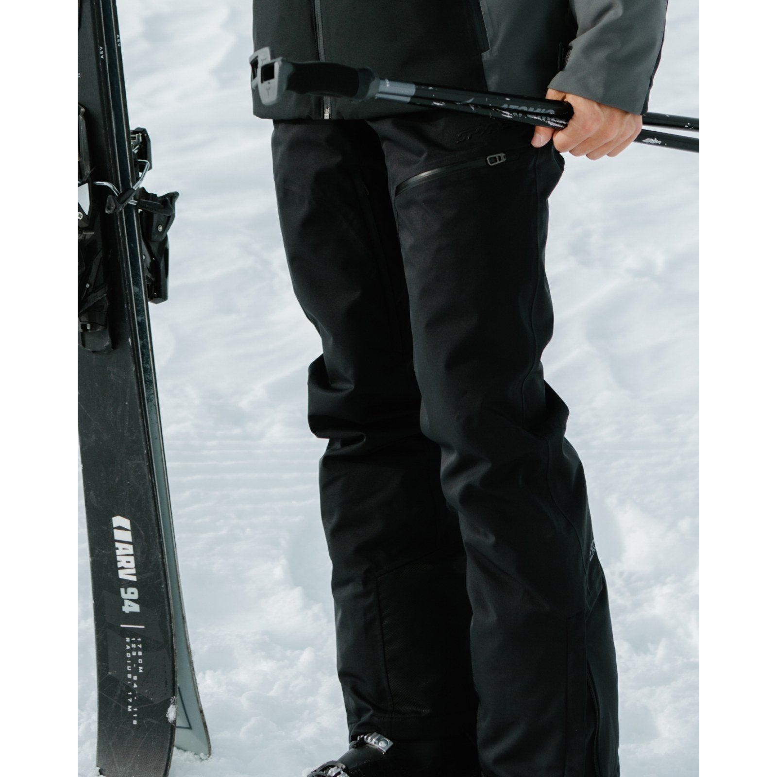 Mens Dare Pants Black - Image 5