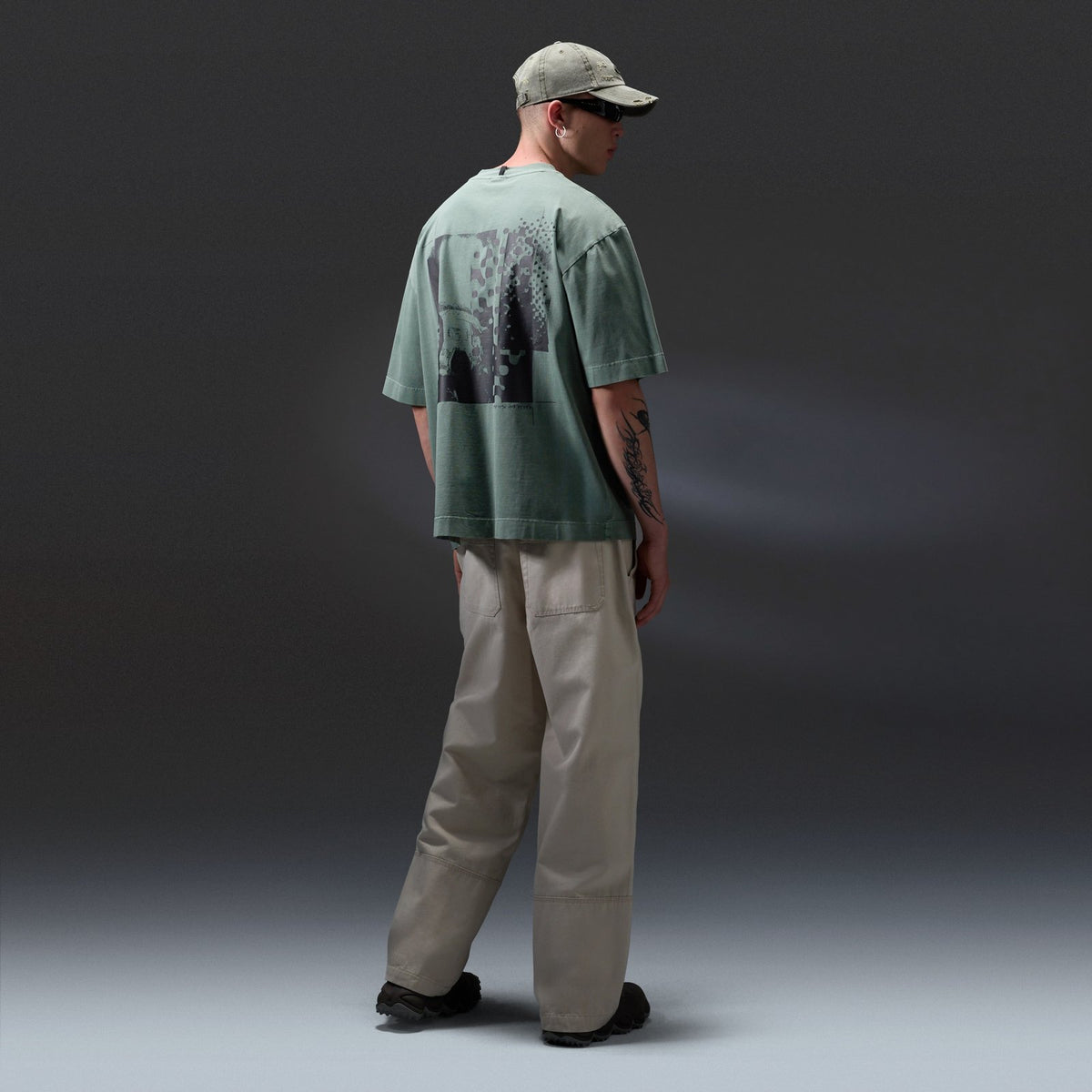 Strato One Icon Tee Aviator Green - Image 5