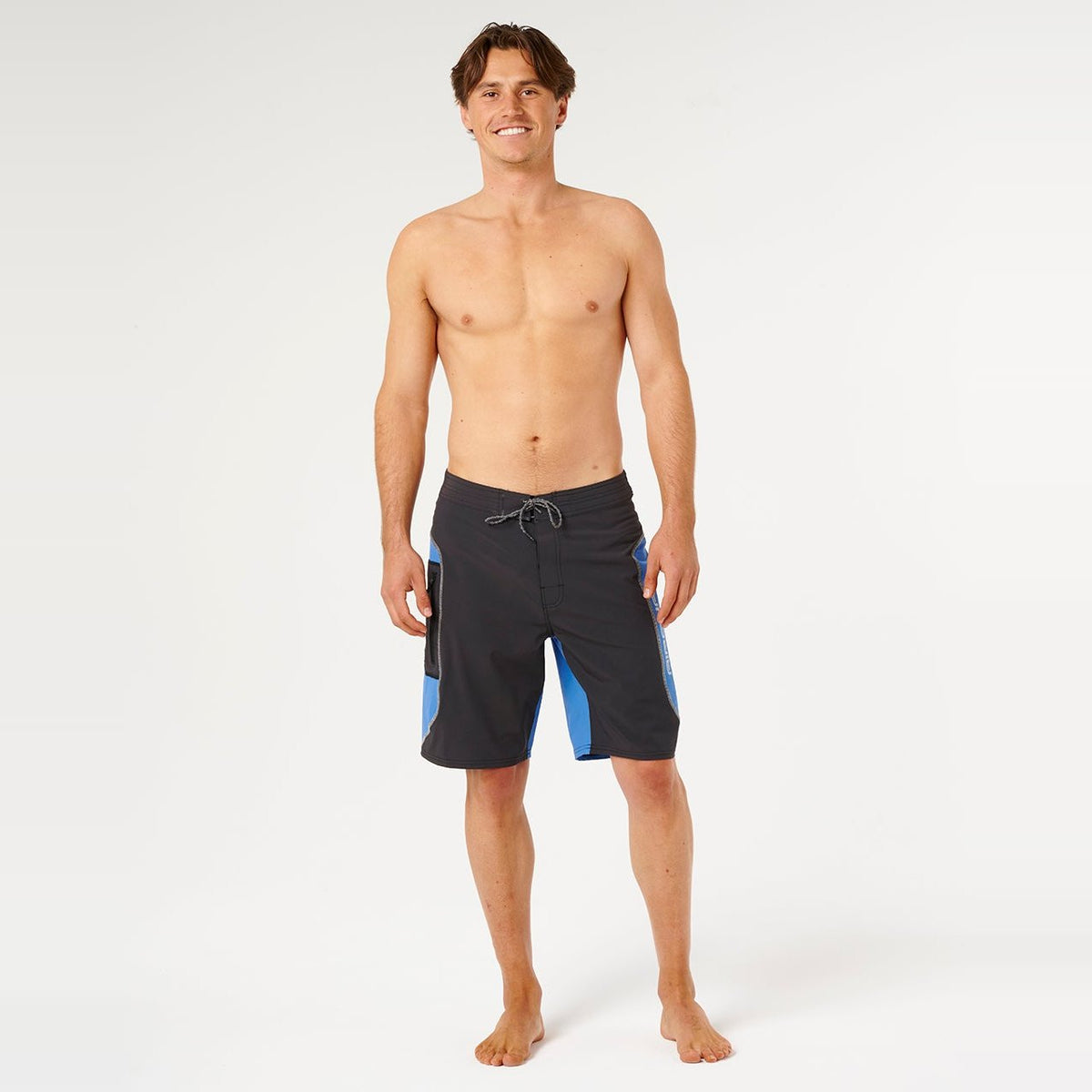 Mirage 20" Pine Night Board Shorts Black / Blue - Image 5