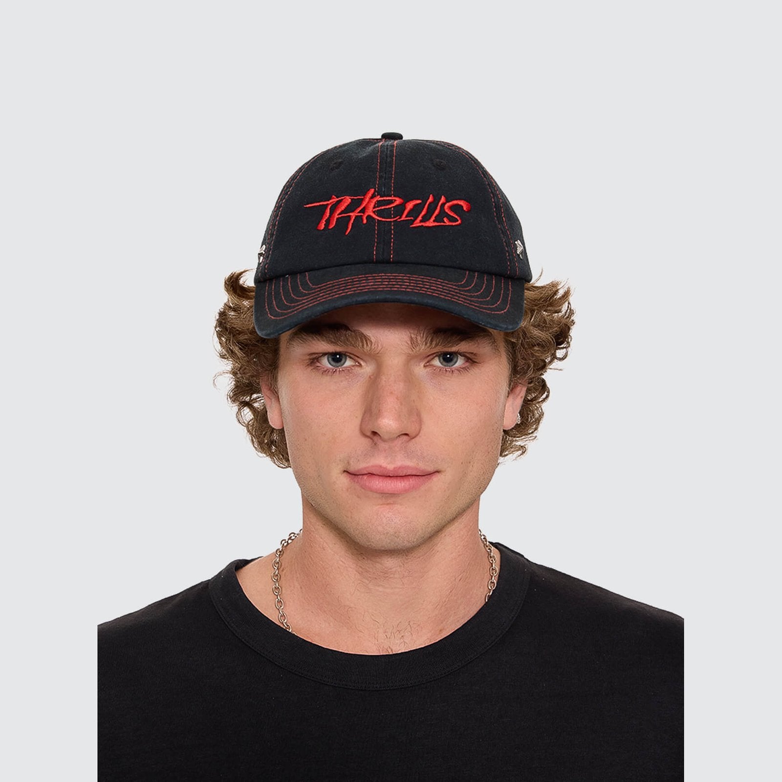 Heater Shallow 6 Panel Cap Black - Image 5