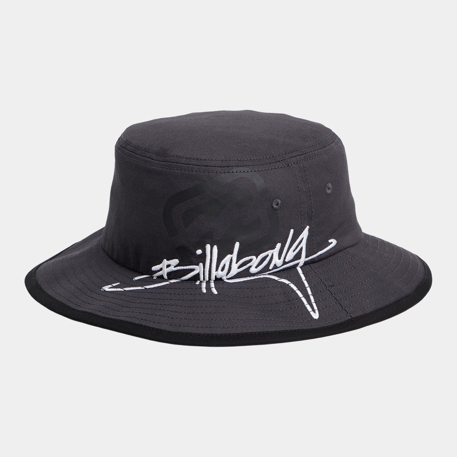 Mens Script Boonie Hat Raven - Image 5