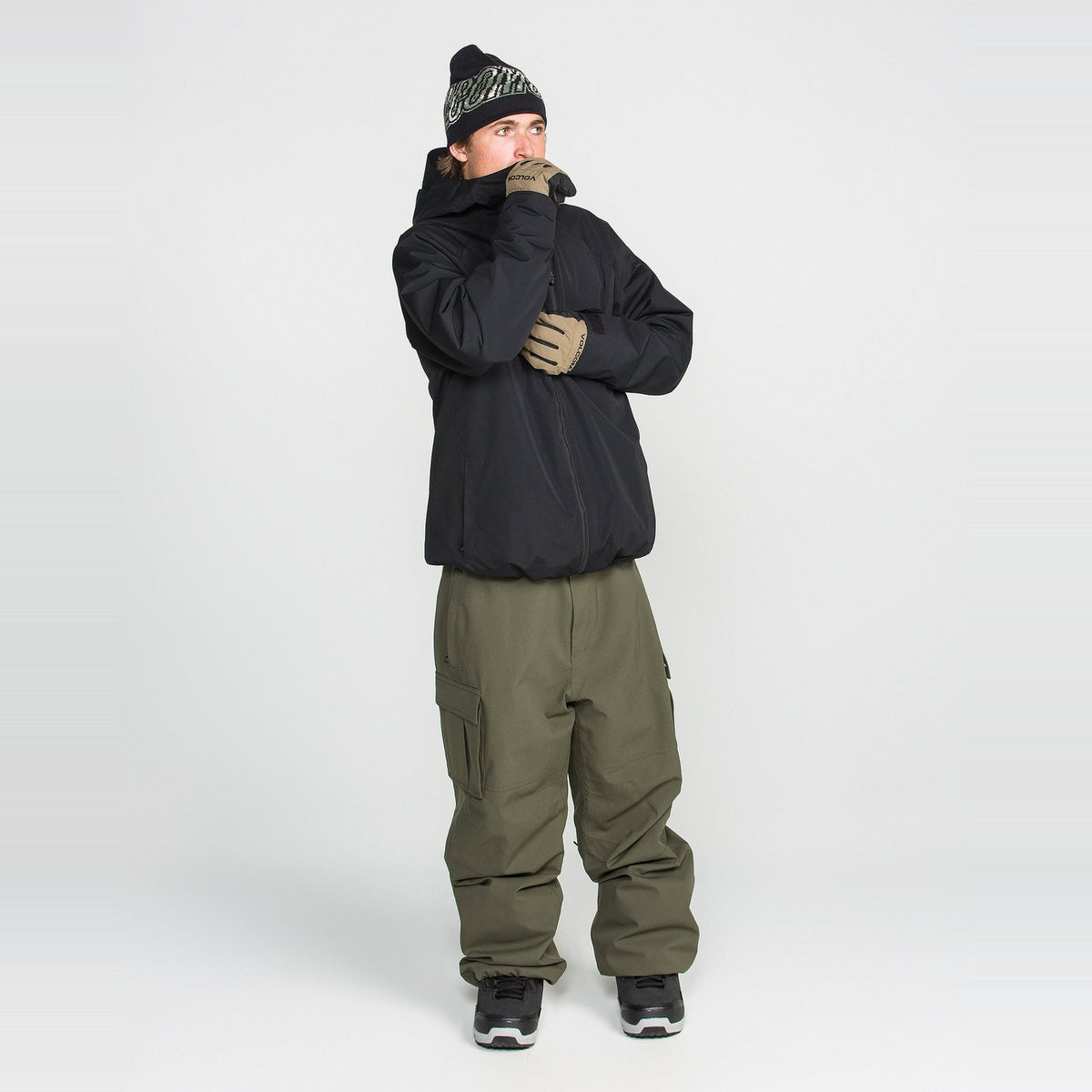 Mens 2836 Insulated 10K Jacket Black - Image 5