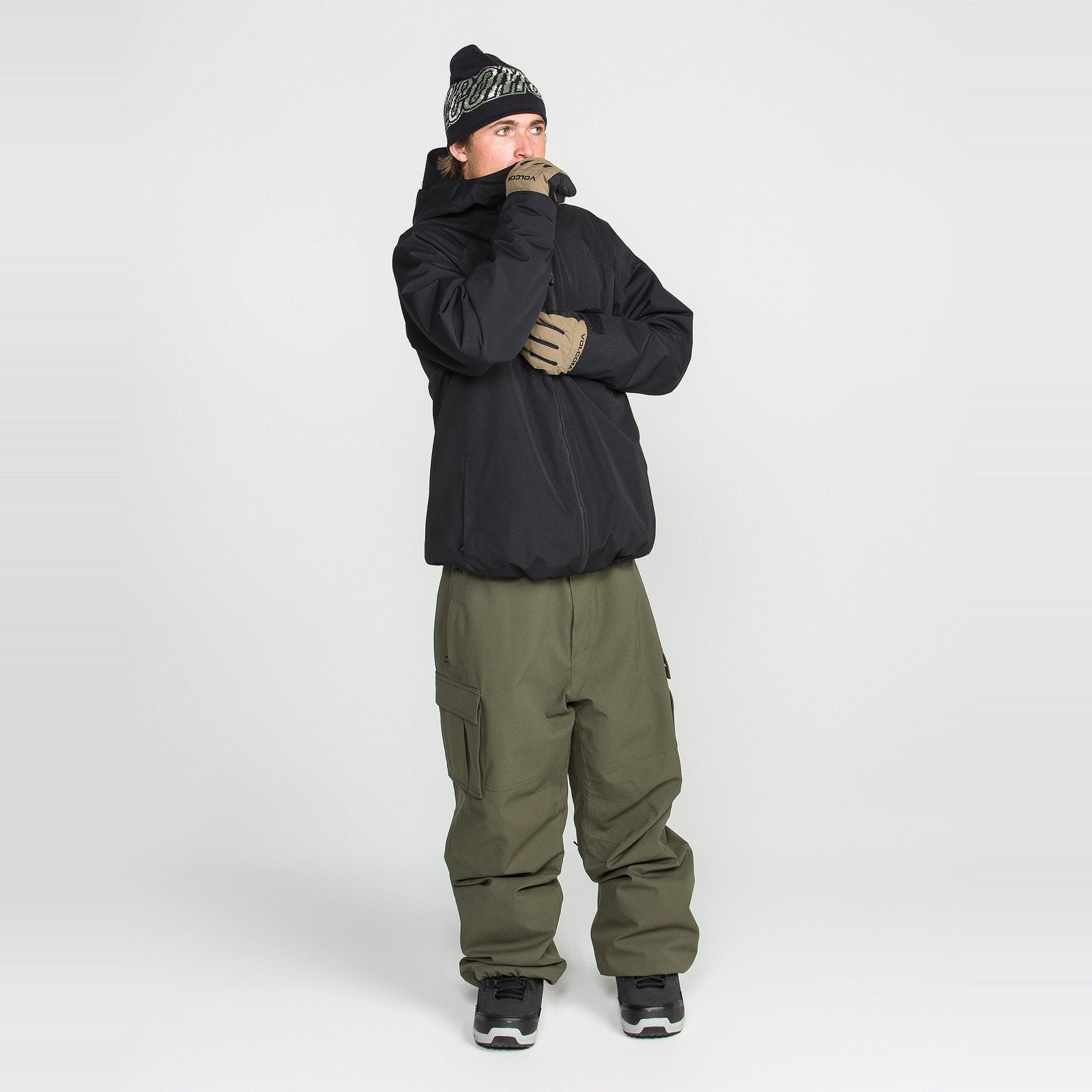 Mens 2836 Insulated 10K Jacket Black - Image 5