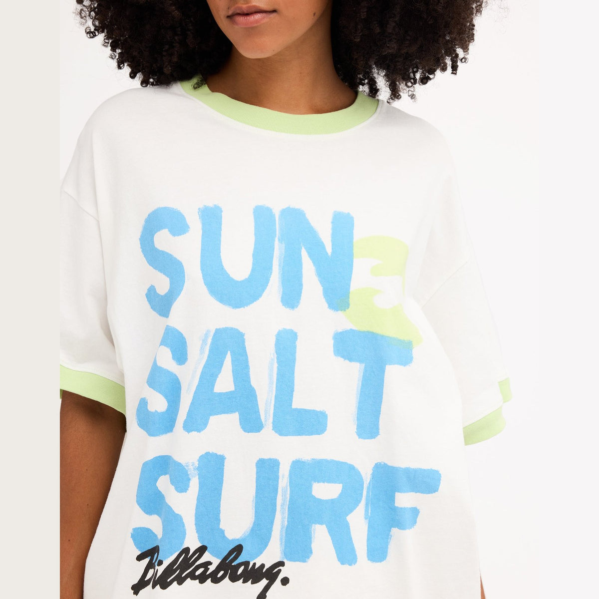 Womens Holiday State T-Shirt Salt Crystal - Image 5