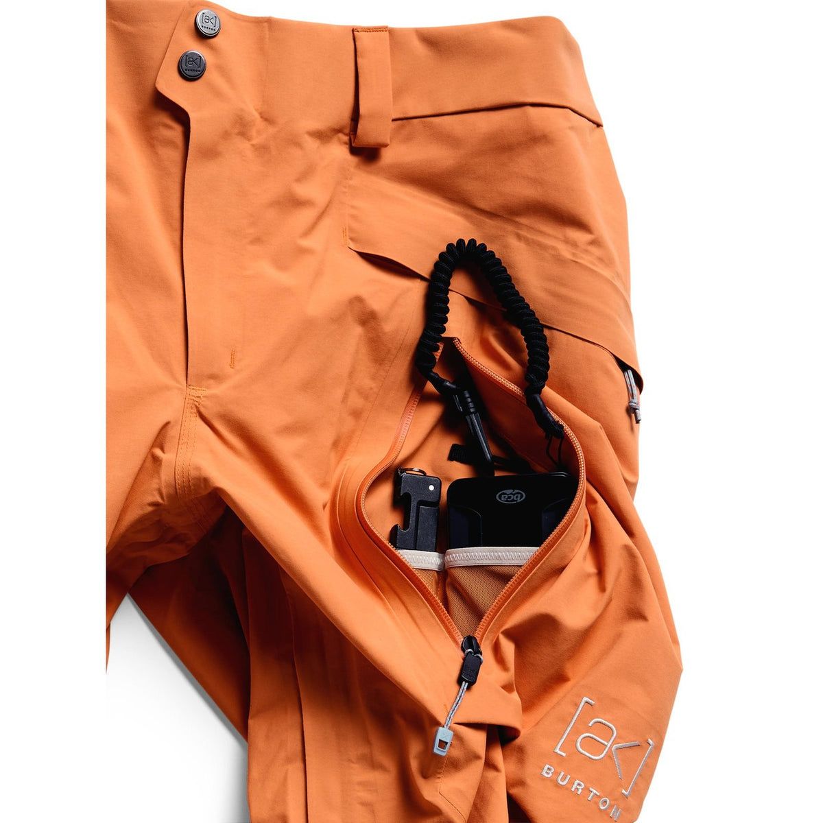 Mens [Ak] Cyclic Gore-Tex 2L Pants Goldfish Orange - Image 50