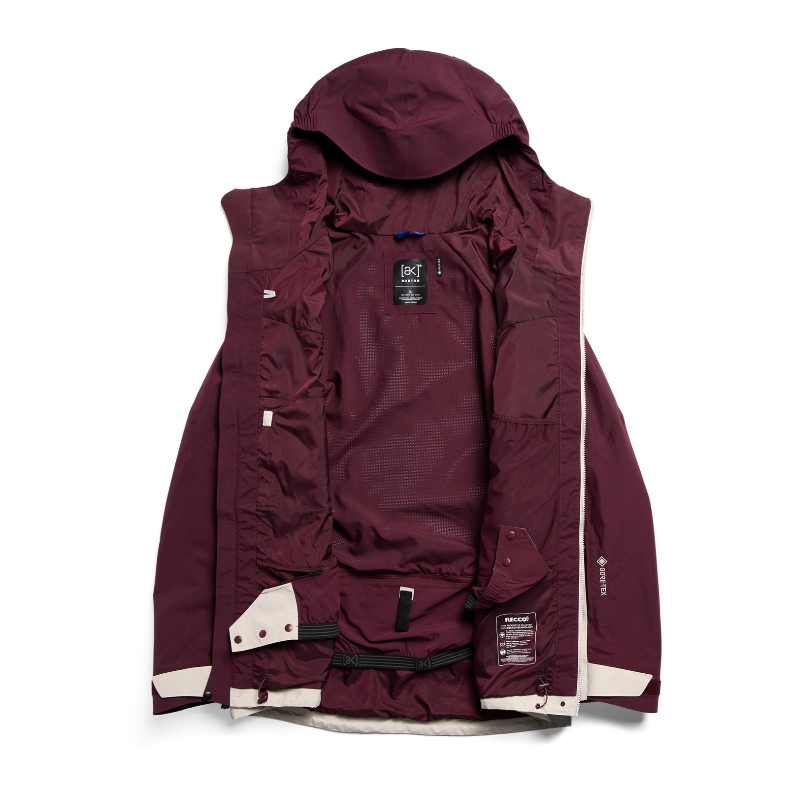 Mens [Ak] Cyclic Gore-Tex 2L Jacket Rum Raisin / Chinchilla Gray - Image 51