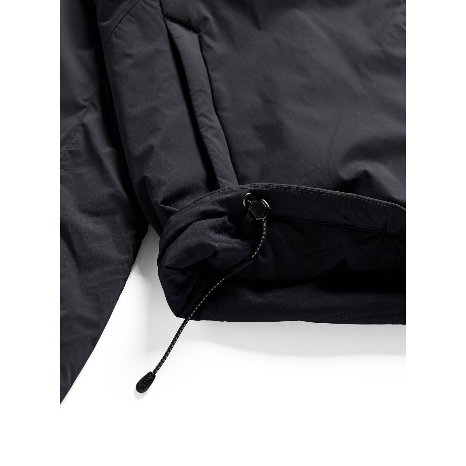Mens [Ak] Helium Hooded Stretch Insulated Jacket True Black - Image 5