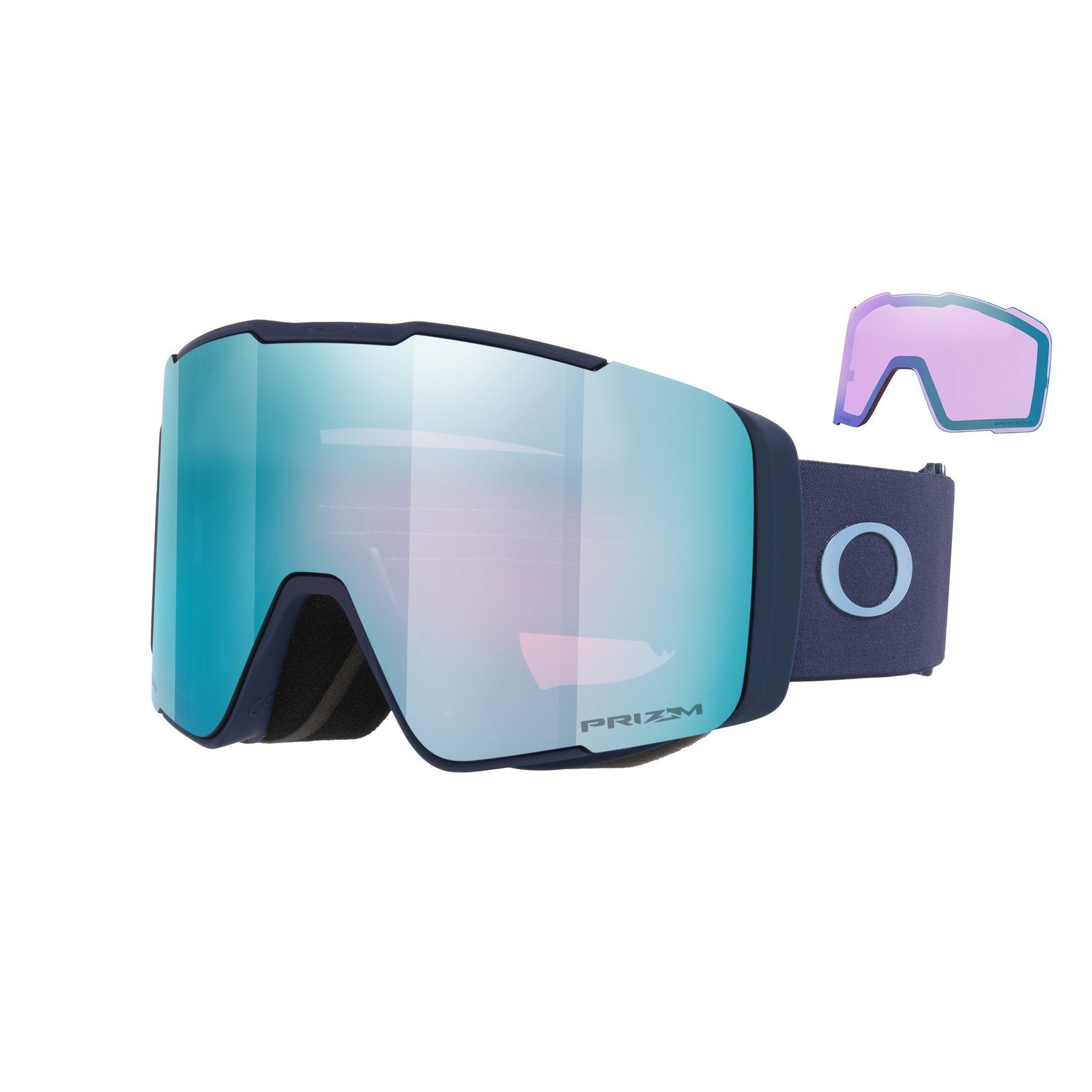 Line Miner Pro L (Low Bridge Fit) Snow Goggle Dark Blue - Prizm Snow Sapphire Iridium Lens w/ Prizm Snow Iced Iridium Lens - Image 5