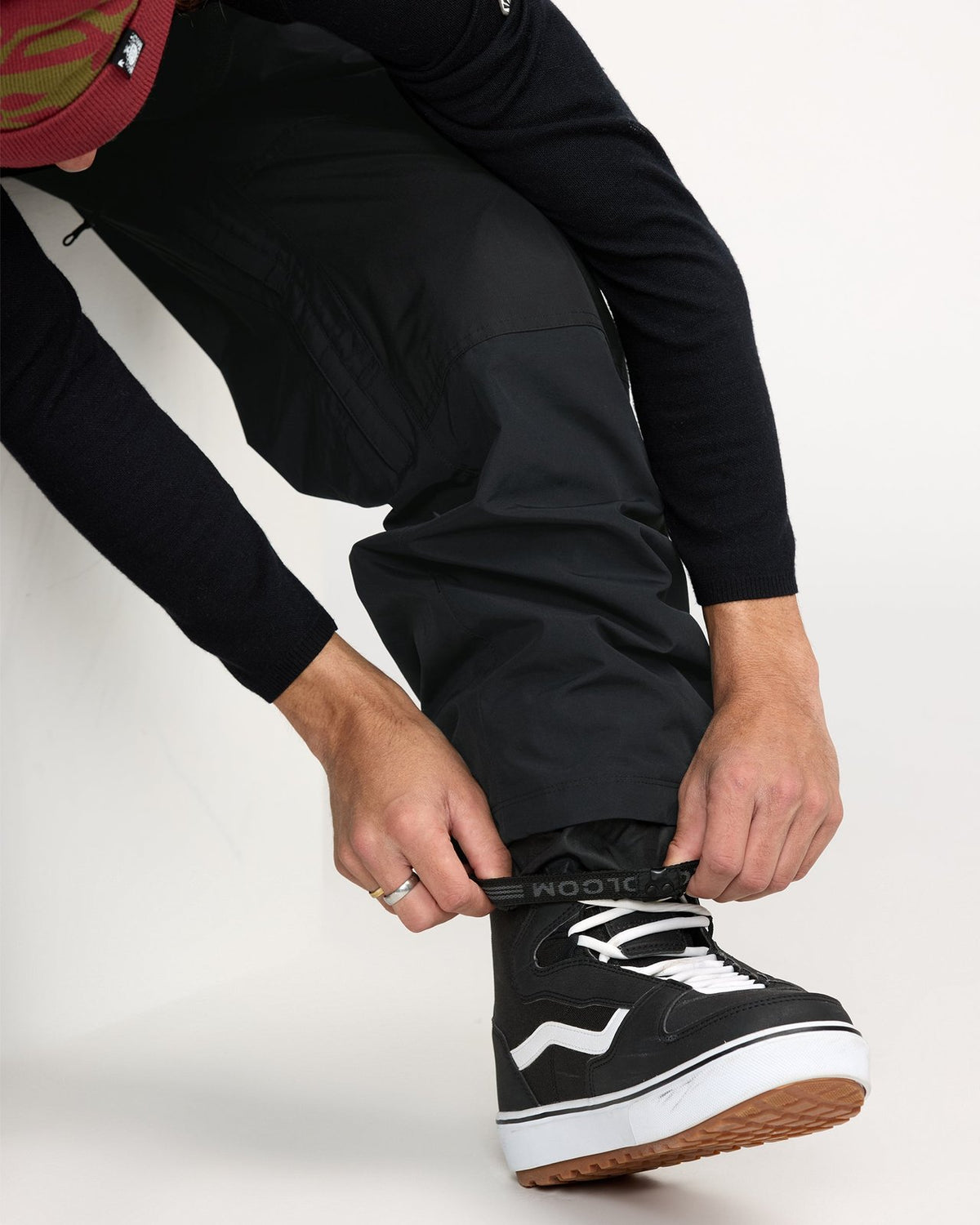 Mens Longo Gore-Tex Pant Black - Image 5