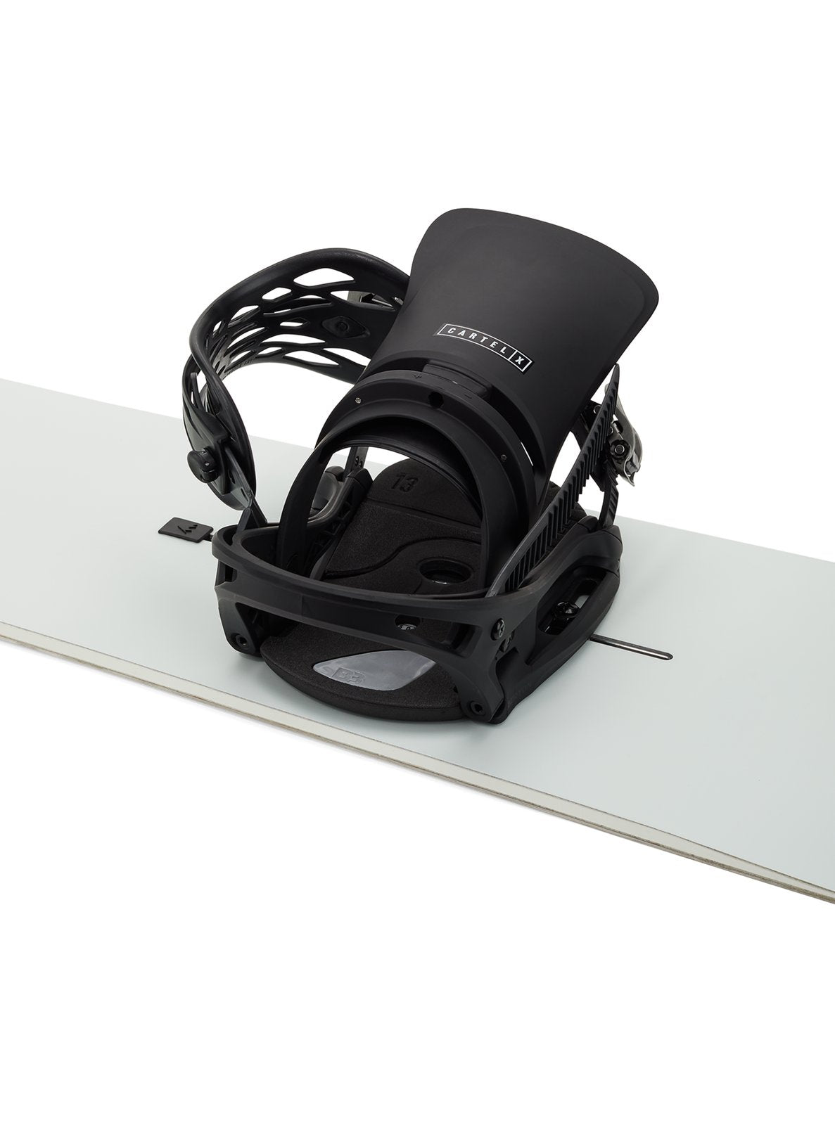 Mens Cartel X Est Snowboard Bindings Black - Image 5