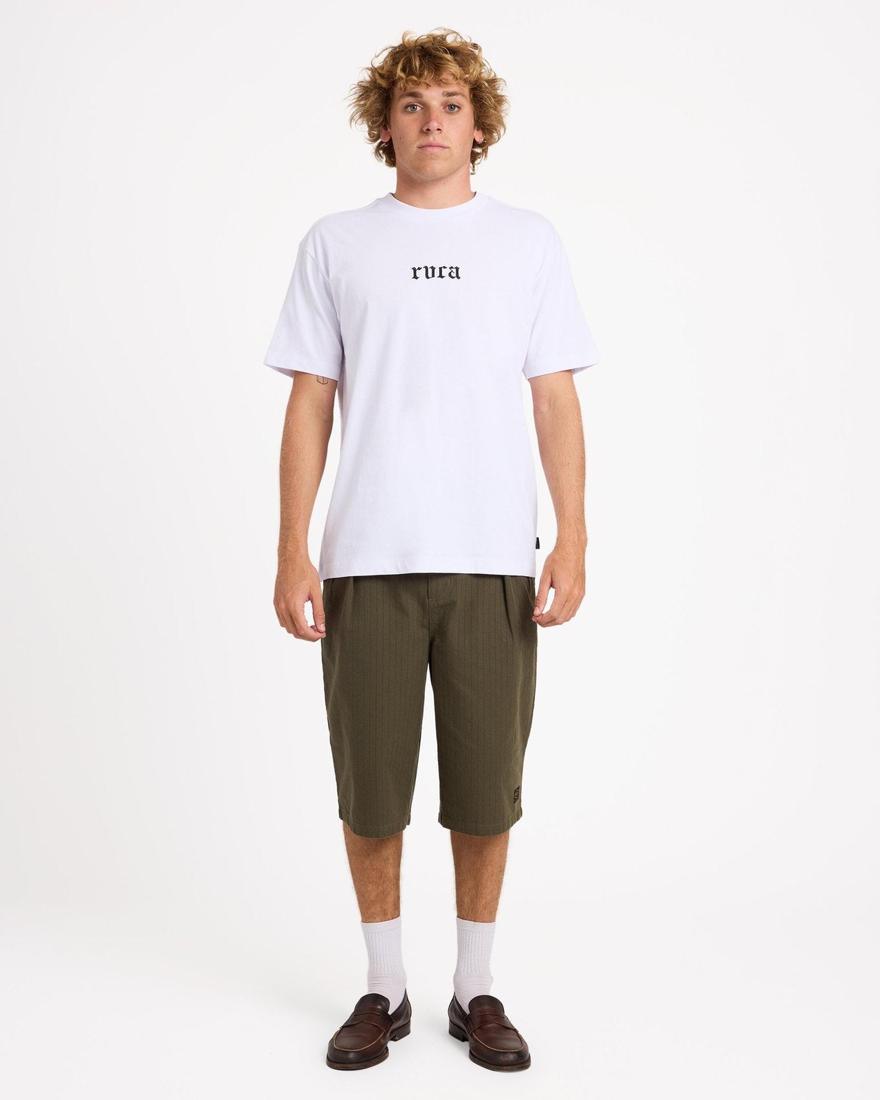 Mens Old T-Shirt White - Image 5